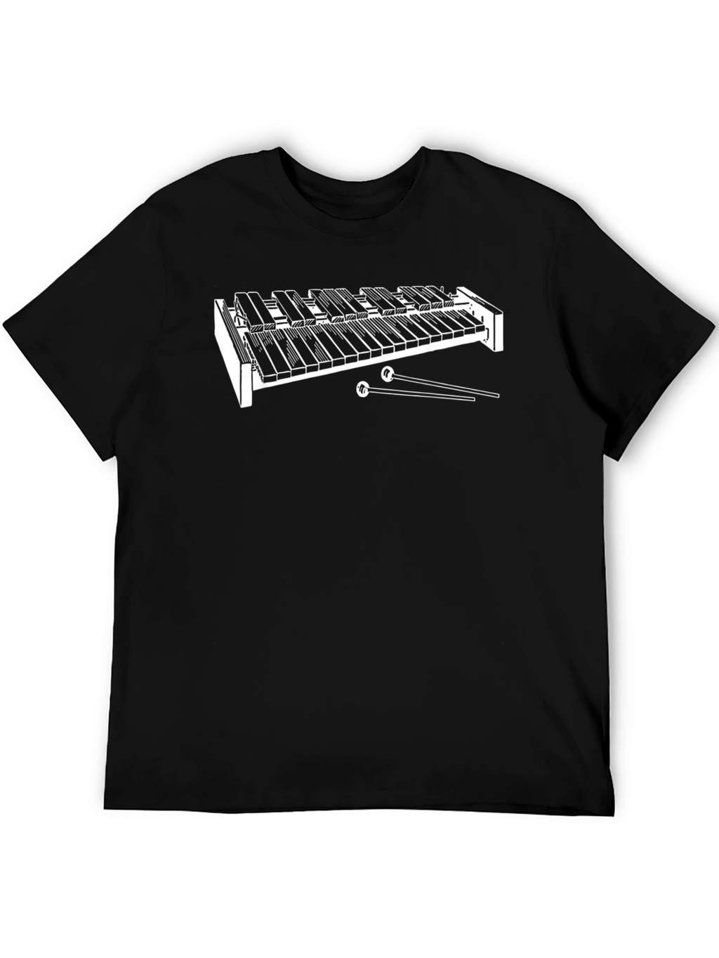 Musical Xylophone T-Shirt - Black
