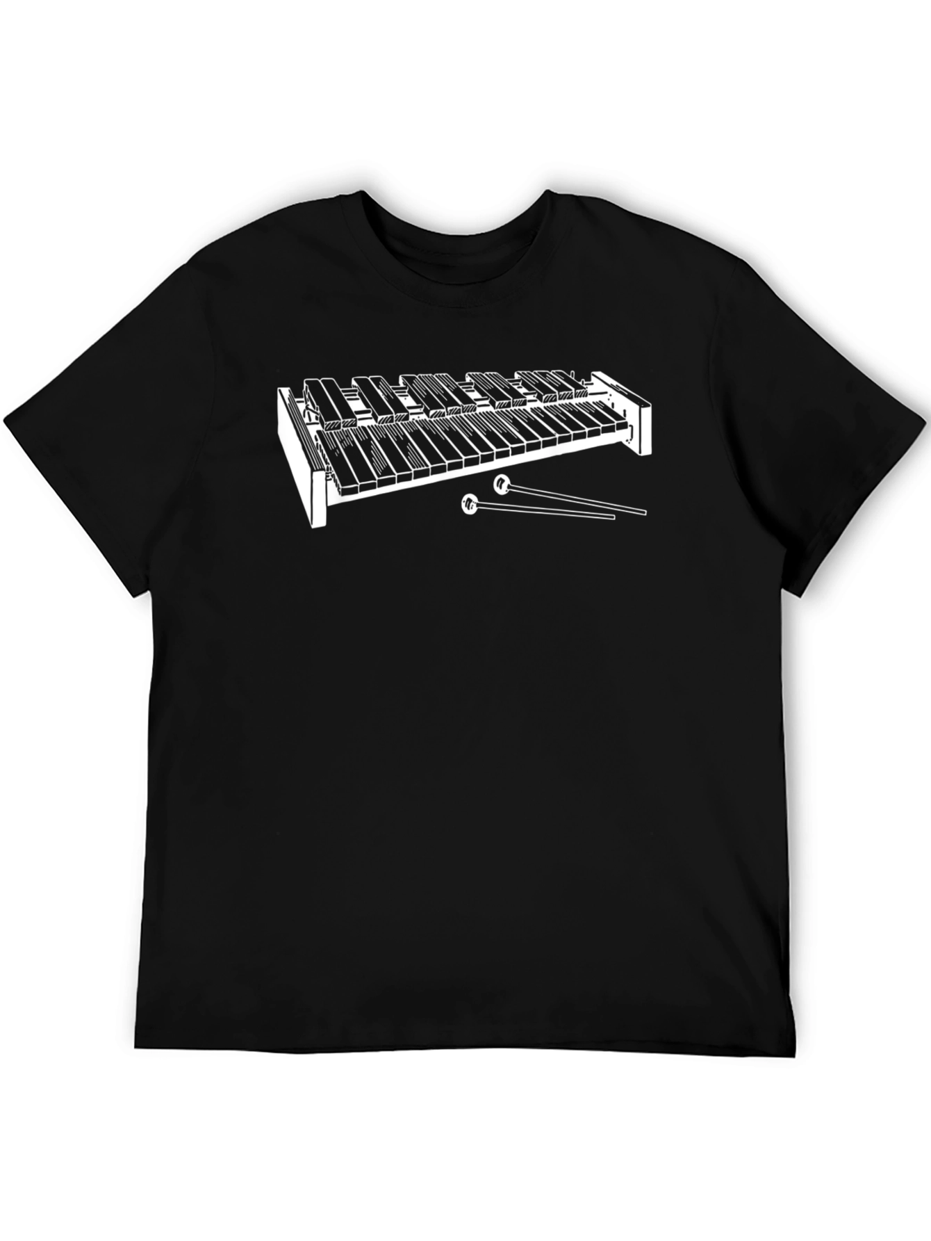 Musical Xylophone T-Shirt - Black