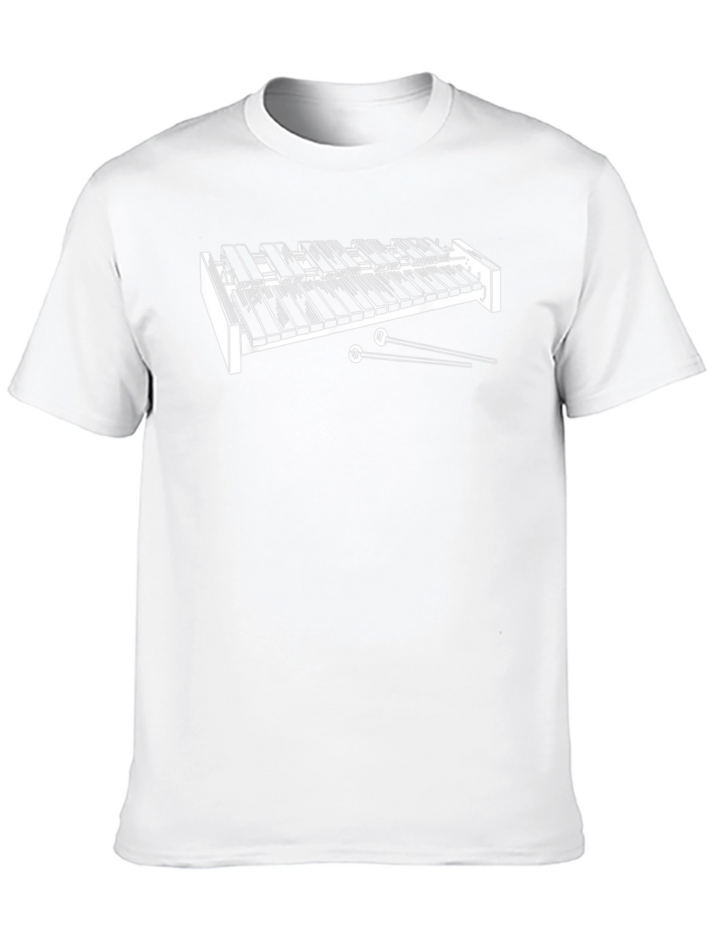 Musical Xylophone T-Shirt - Black