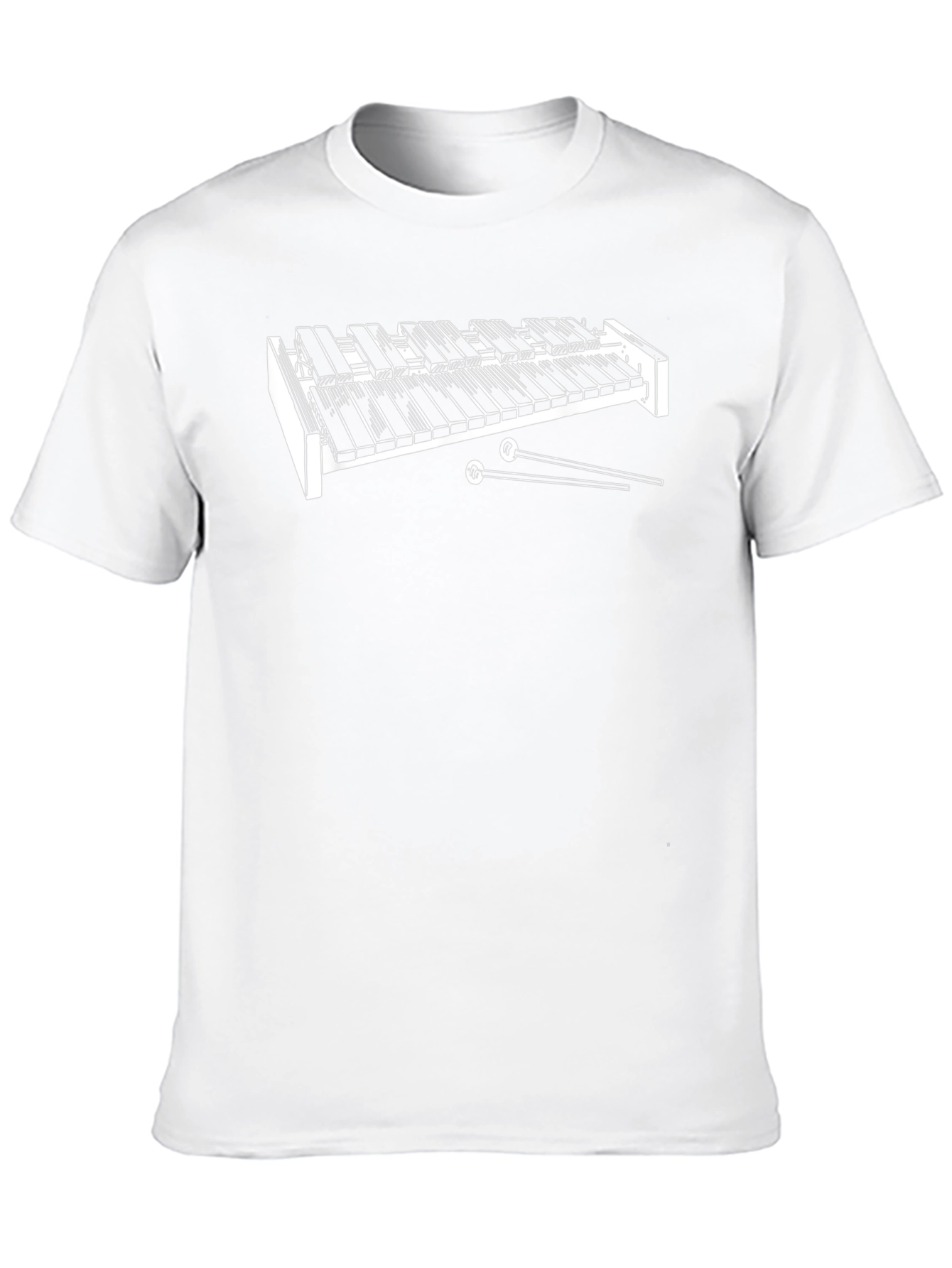 Musical Xylophone T-Shirt - Black