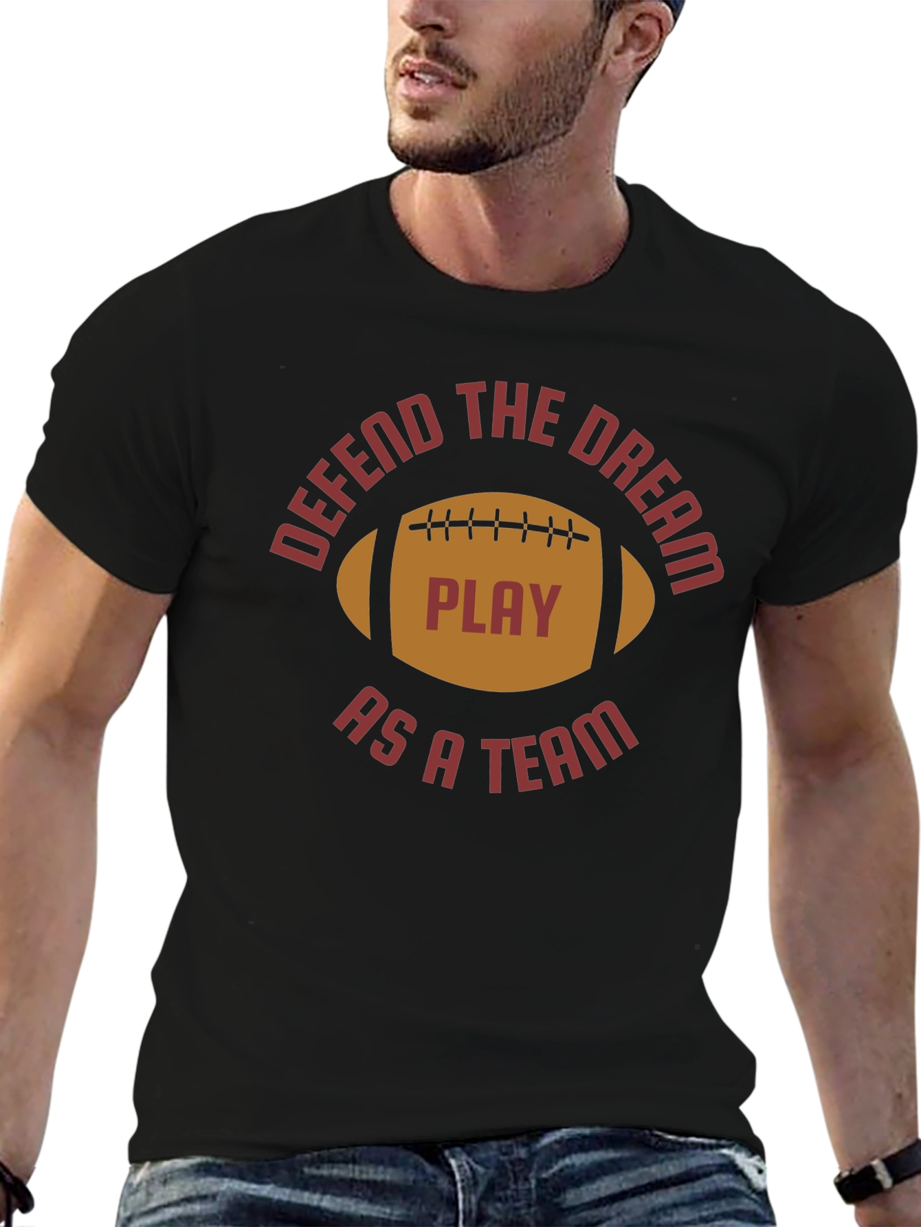 Defend the Dream Football Tee