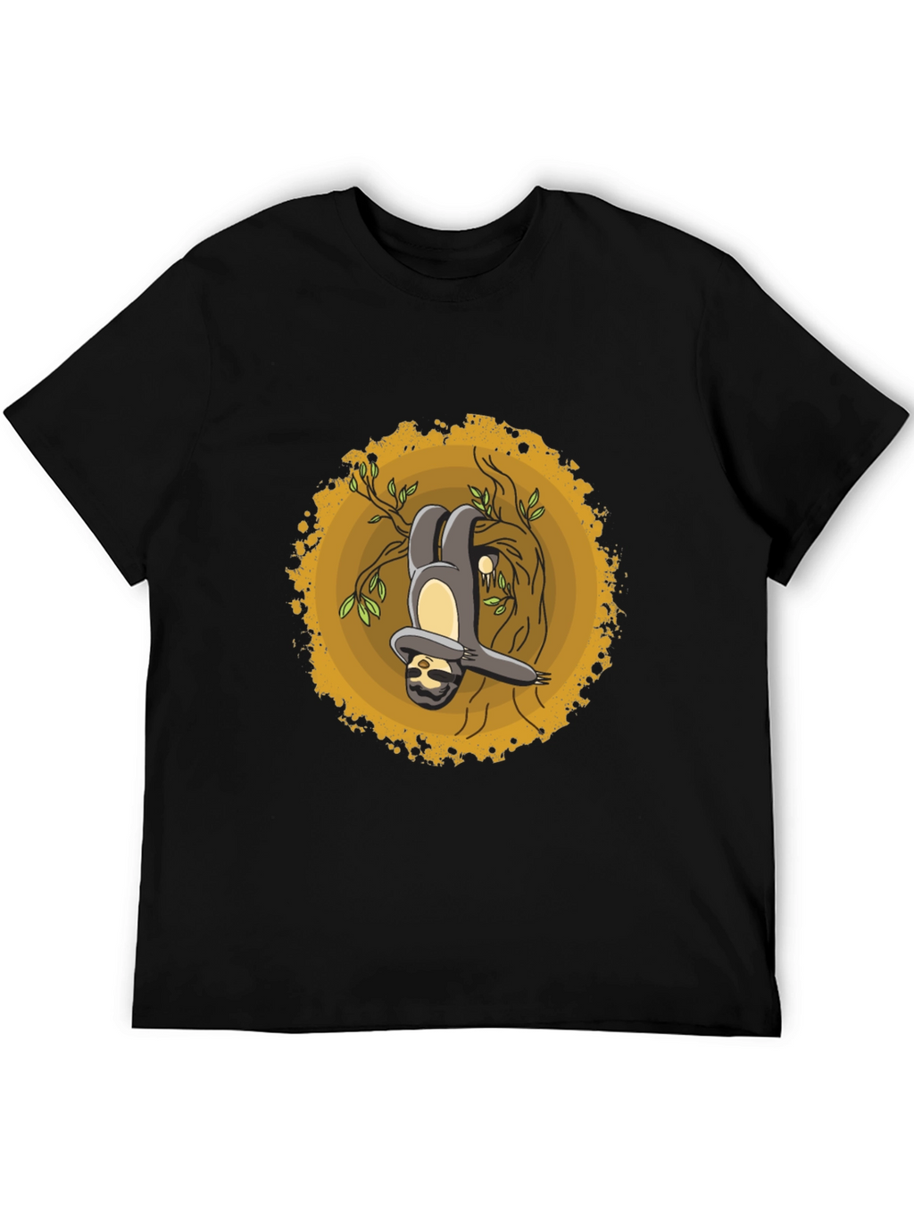 Sloth Graphic T-Shirt - Hang in There