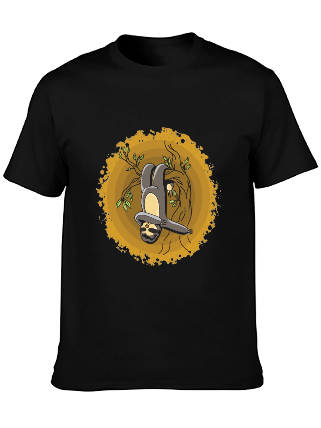 Sloth Graphic T-Shirt - Hang in There