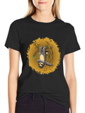 Sloth Graphic T-Shirt - Hang in There