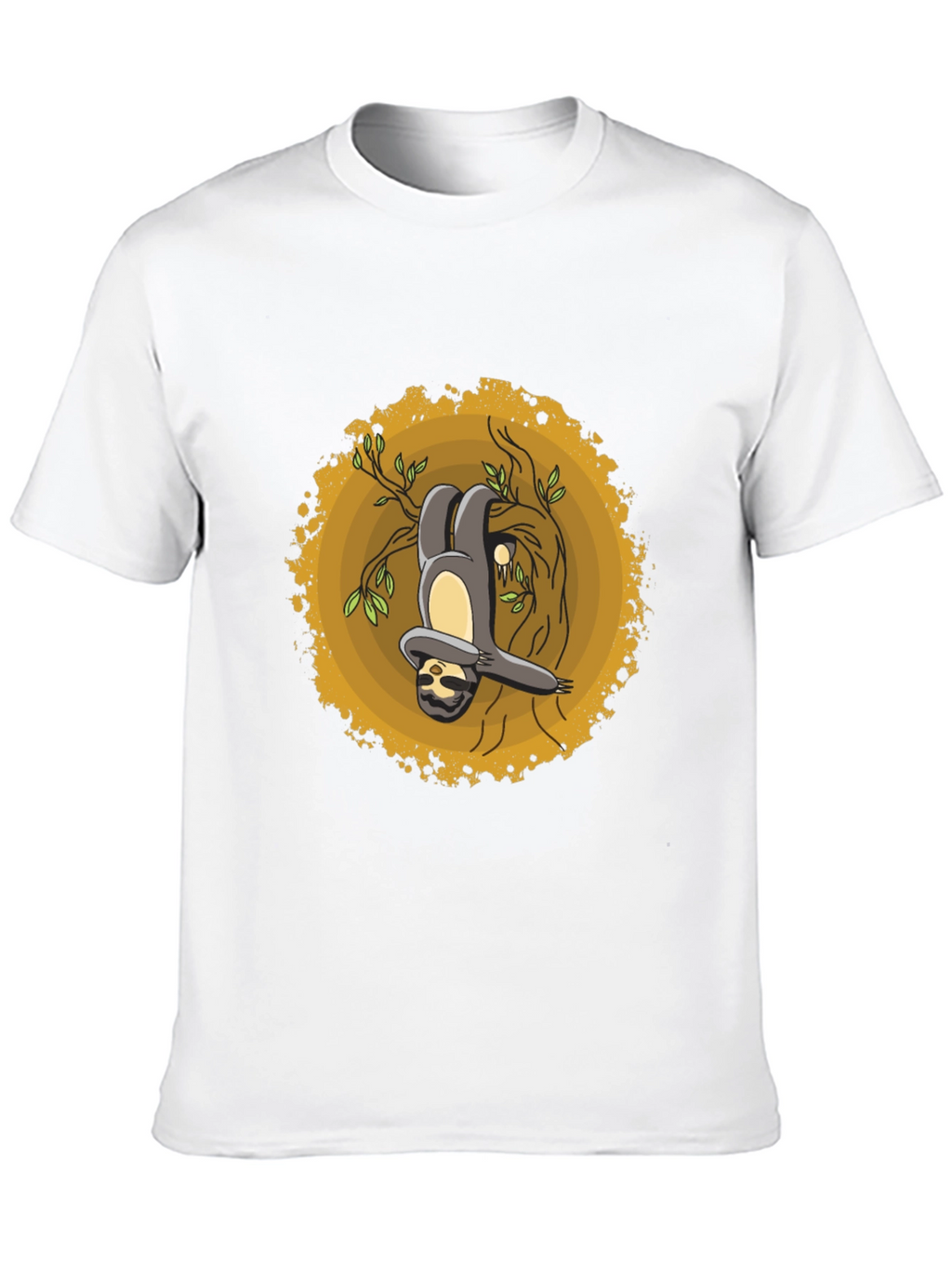 Sloth Graphic T-Shirt - Hang in There