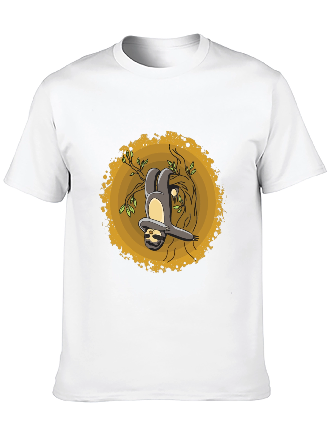 Sloth Graphic T-Shirt - Hang in There