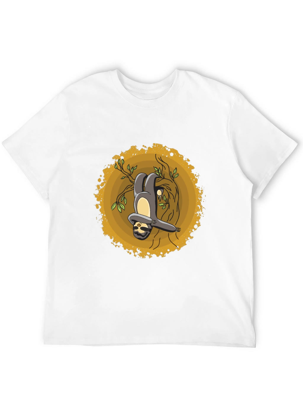 Sloth Graphic T-Shirt - Hang in There