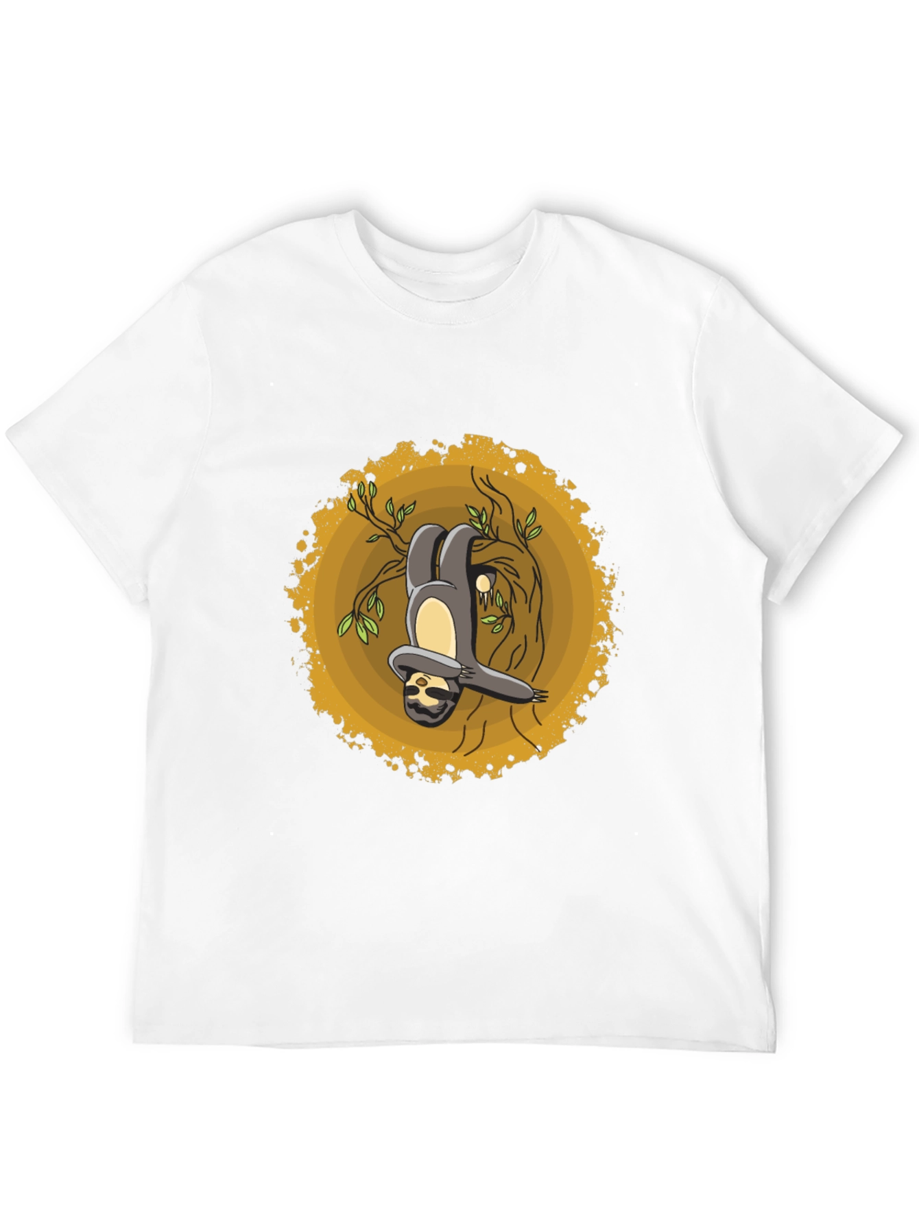 Sloth Graphic T-Shirt - Hang in There