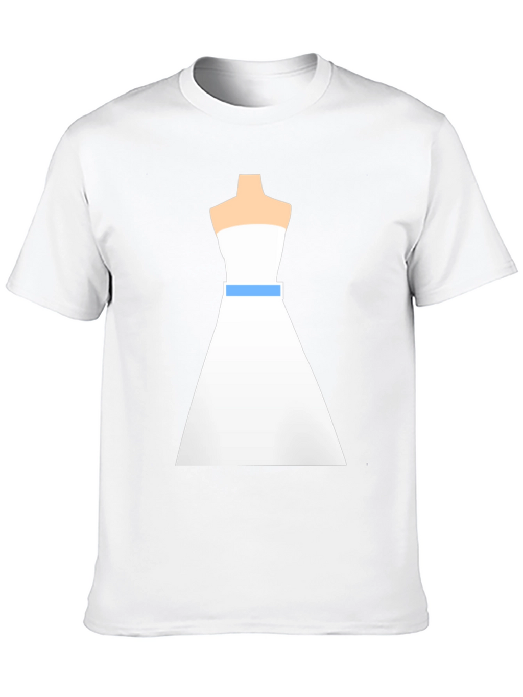 Bridal Dress Graphic Tee - Modern & Chic