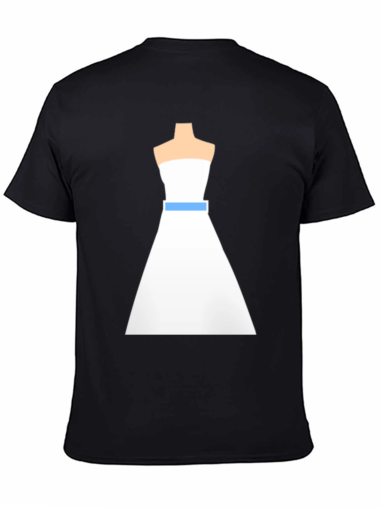 Bridal Dress Graphic Tee - Modern & Chic