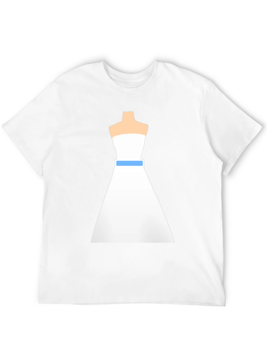 Bridal Dress Graphic Tee - Modern & Chic