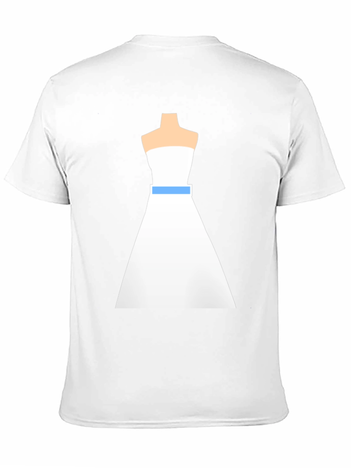 Bridal Dress Graphic Tee - Modern & Chic