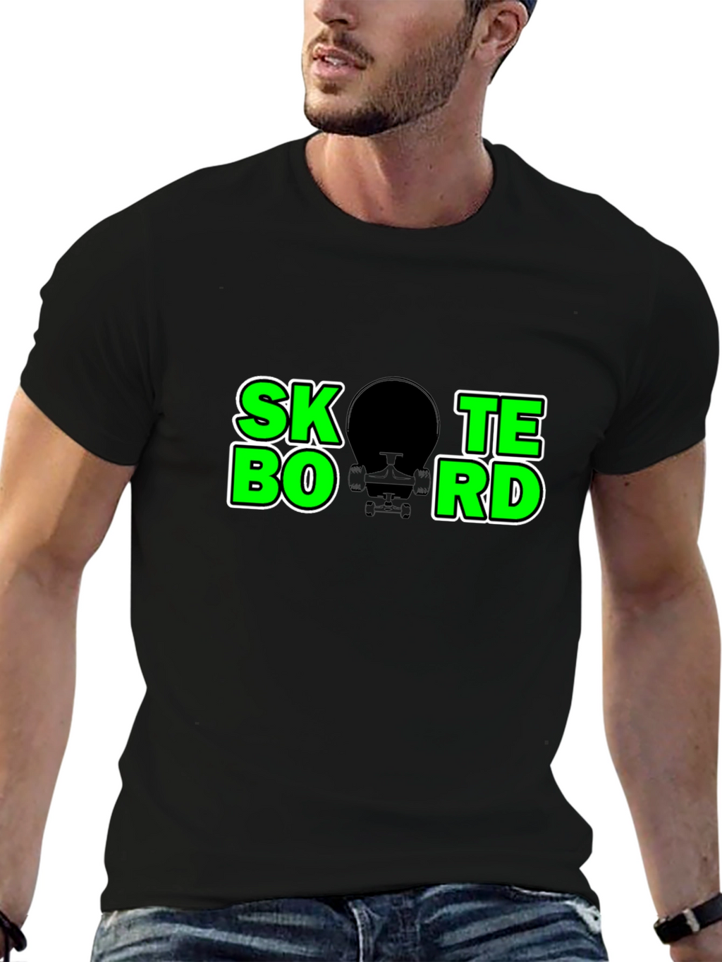 Skateboard T-Shirt - Cool Graphic Tee