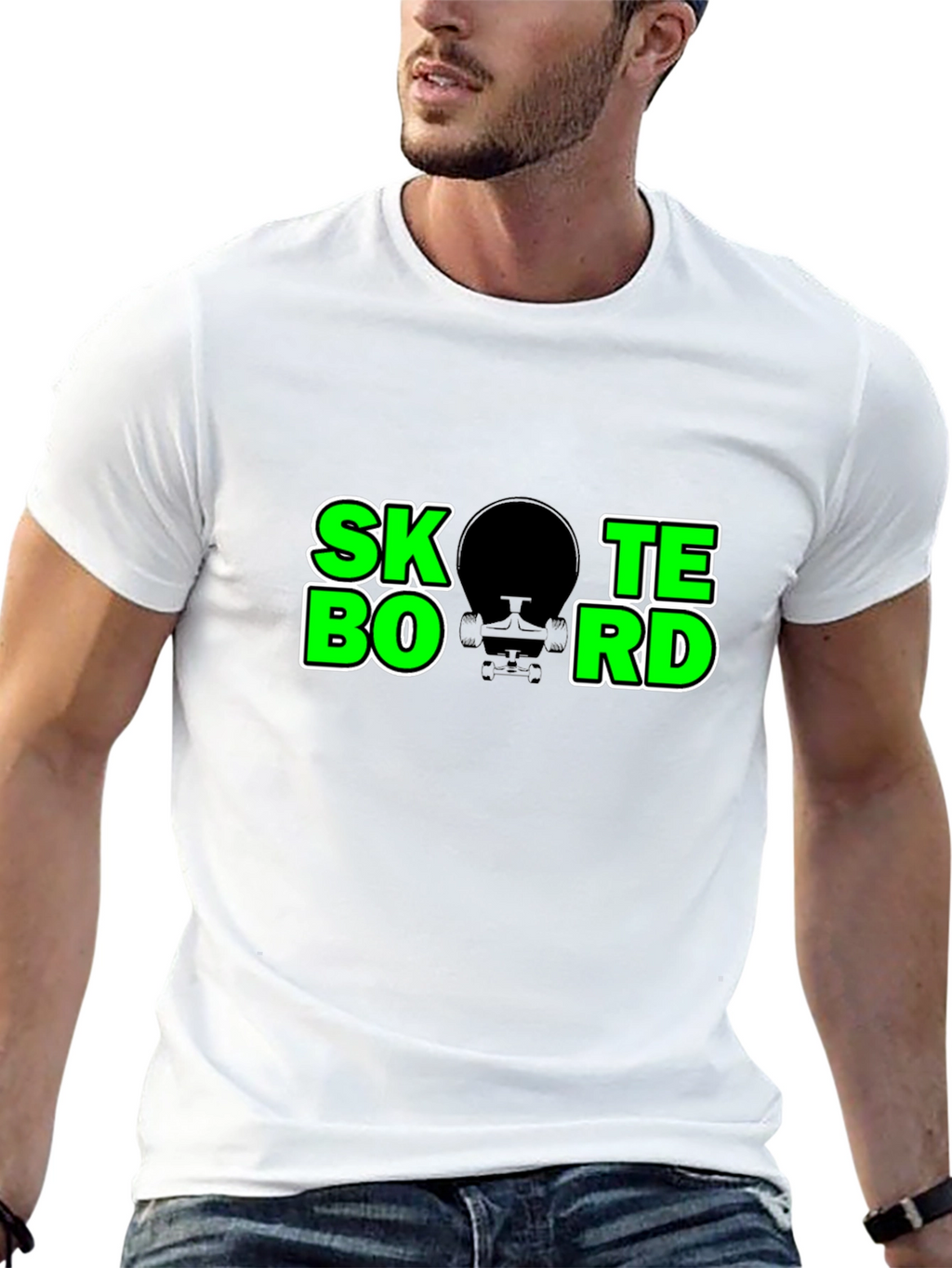 Skateboard T-Shirt - Cool Graphic Tee