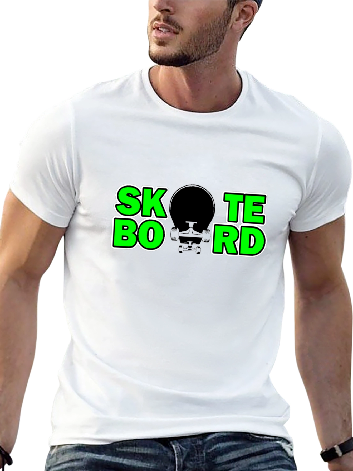 Skateboard T-Shirt - Cool Graphic Tee