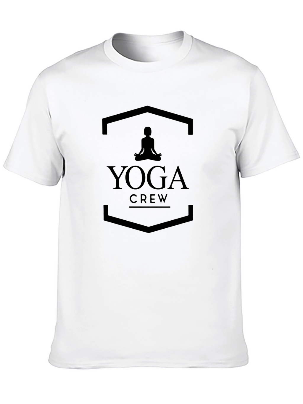 Yoga Crew Black T-Shirt Mens Graphic Tee