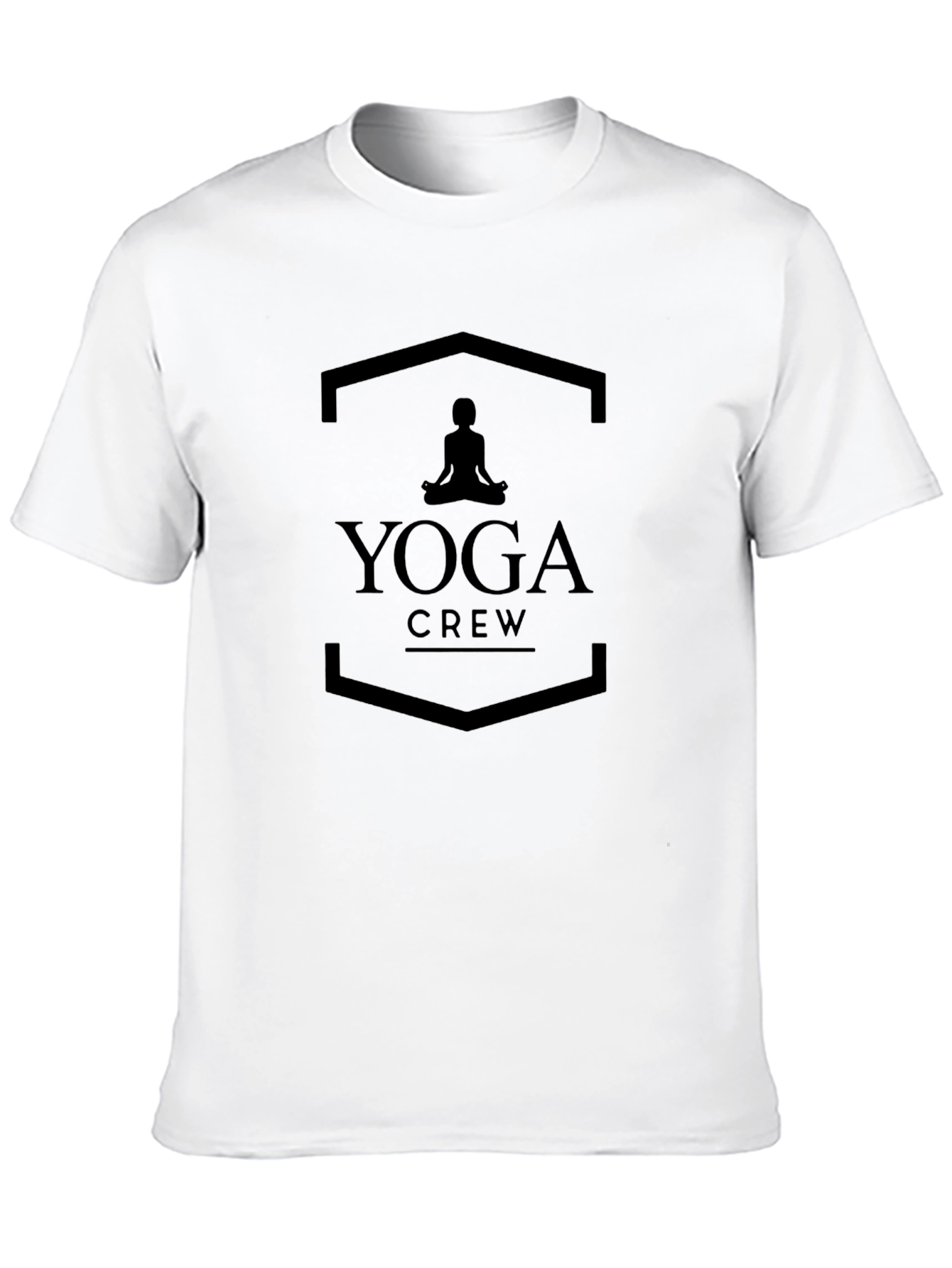 Yoga Crew Black T-Shirt Mens Graphic Tee