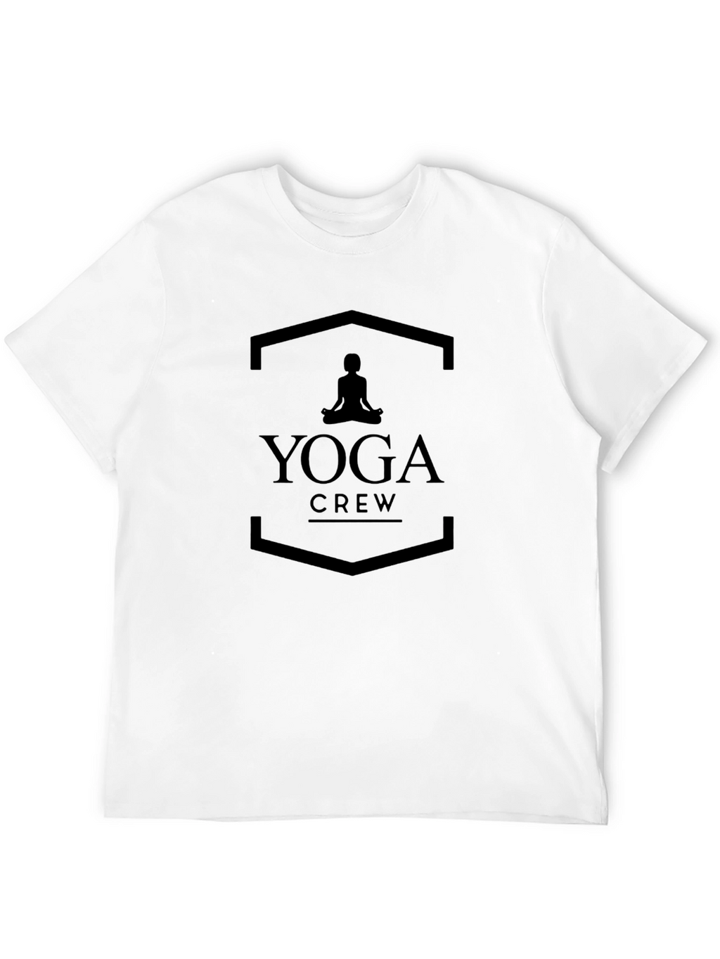 Yoga Crew Black T-Shirt Mens Graphic Tee