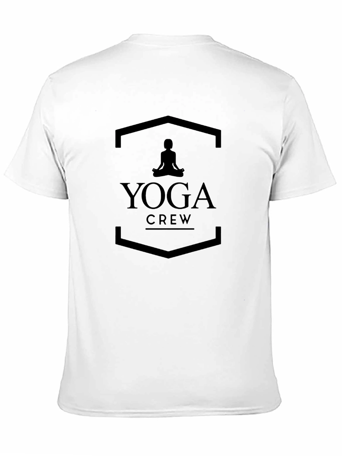 Yoga Crew Black T-Shirt Mens Graphic Tee