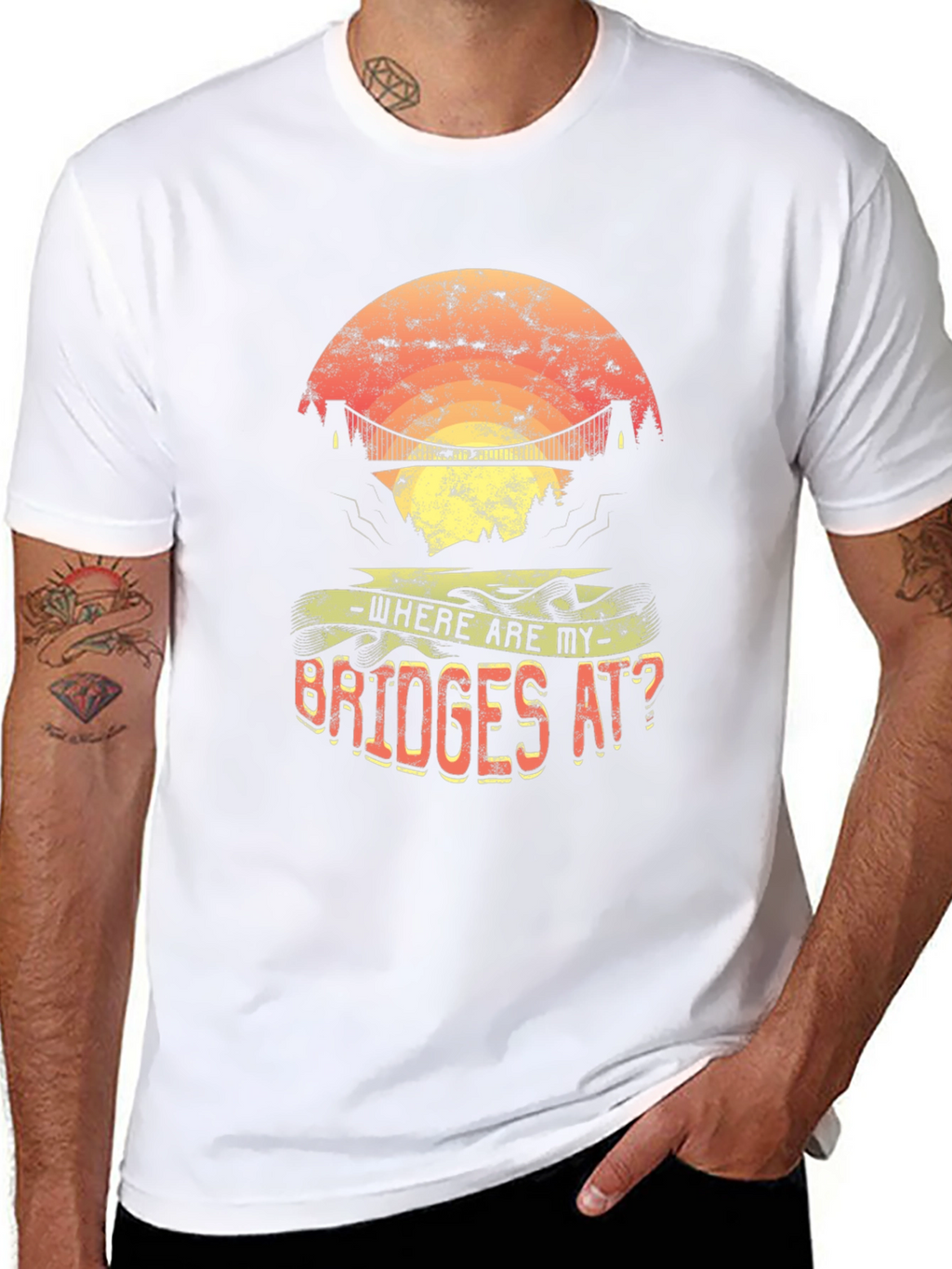Where Are My Bridges? Graphic Tee