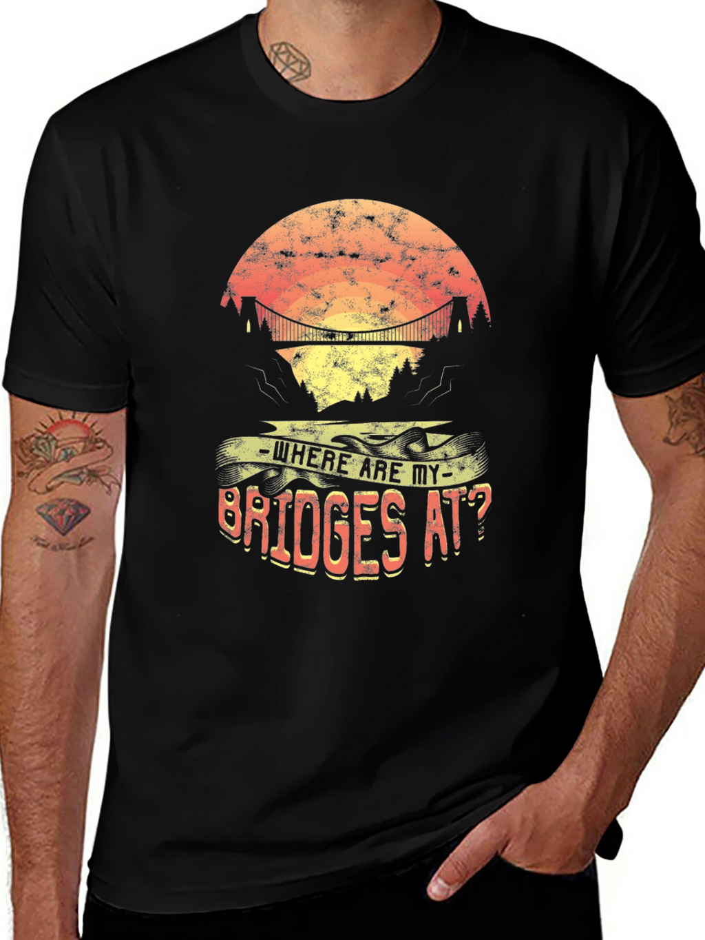 Where Are My Bridges? Graphic Tee
