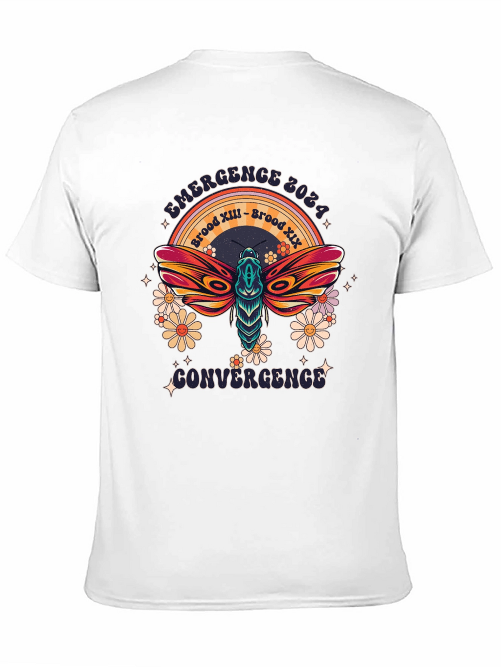 Emergence 2024 Cicada Brood Graphic Tee