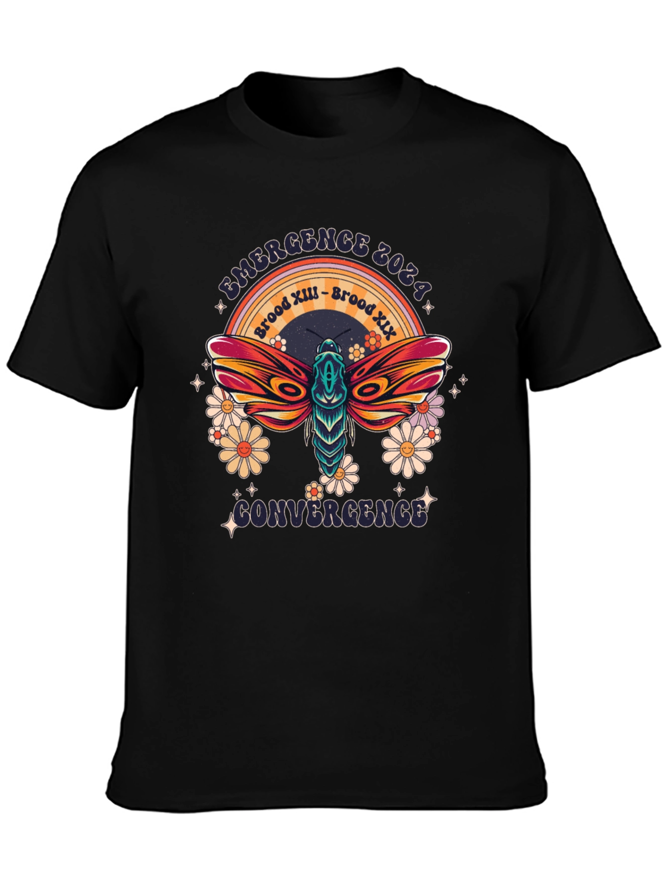 Emergence 2024 Cicada Brood Graphic Tee