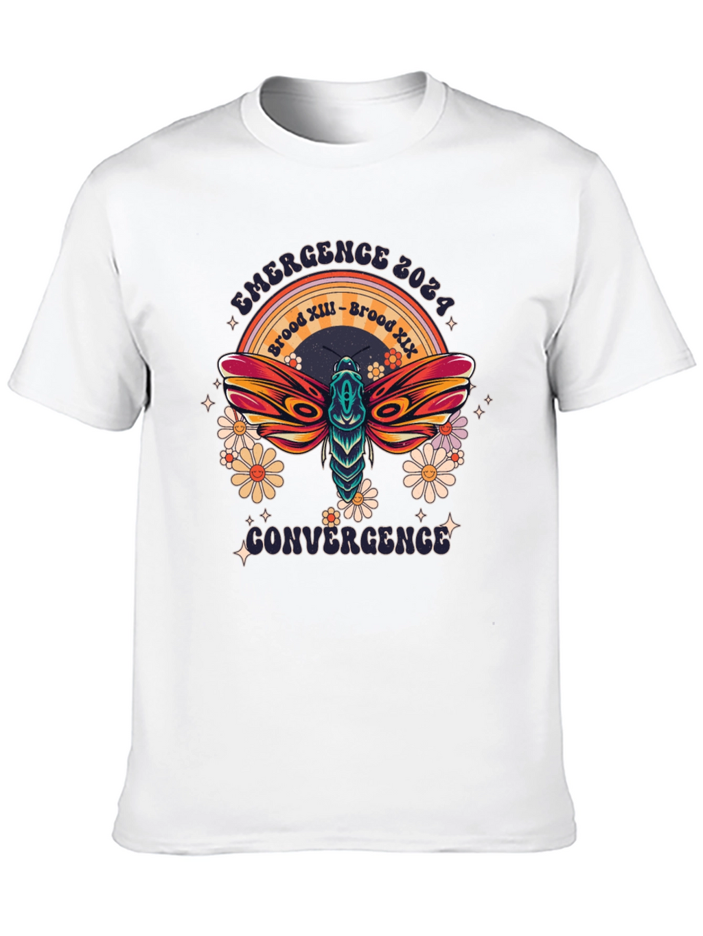 Emergence 2024 Cicada Brood Graphic Tee
