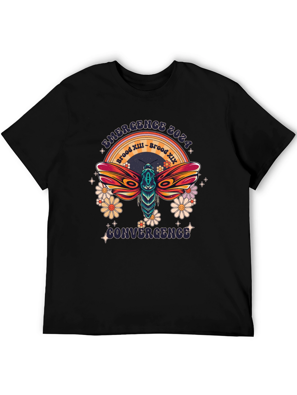 Emergence 2024 Cicada Brood Graphic Tee