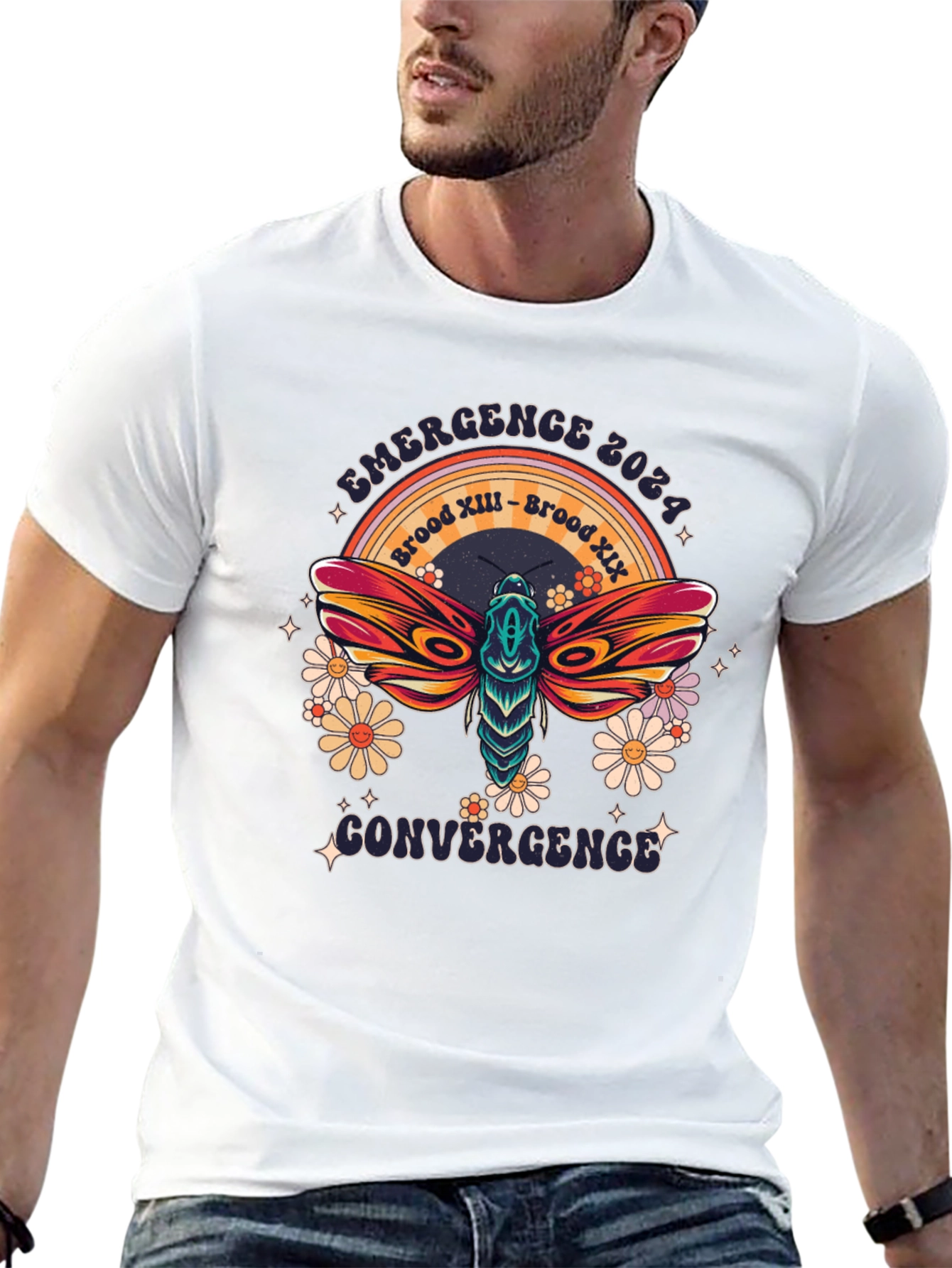 Emergence 2024 Cicada Brood Graphic Tee