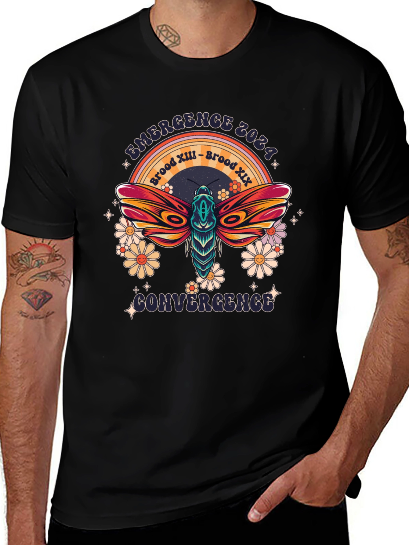 Emergence 2024 Cicada Brood Graphic Tee