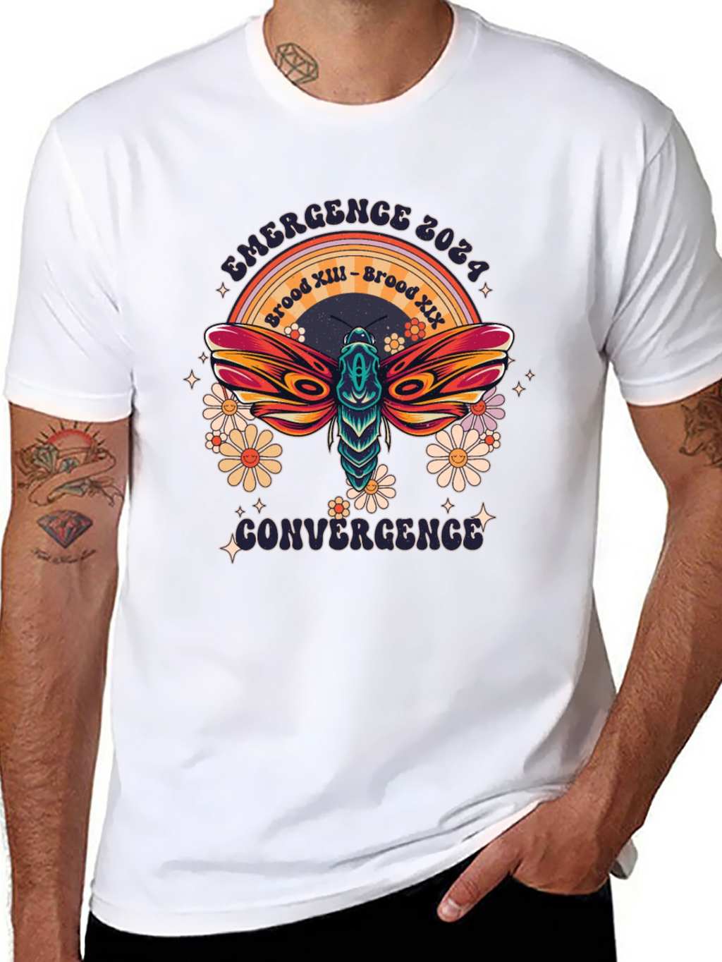 Emergence 2024 Cicada Brood Graphic Tee
