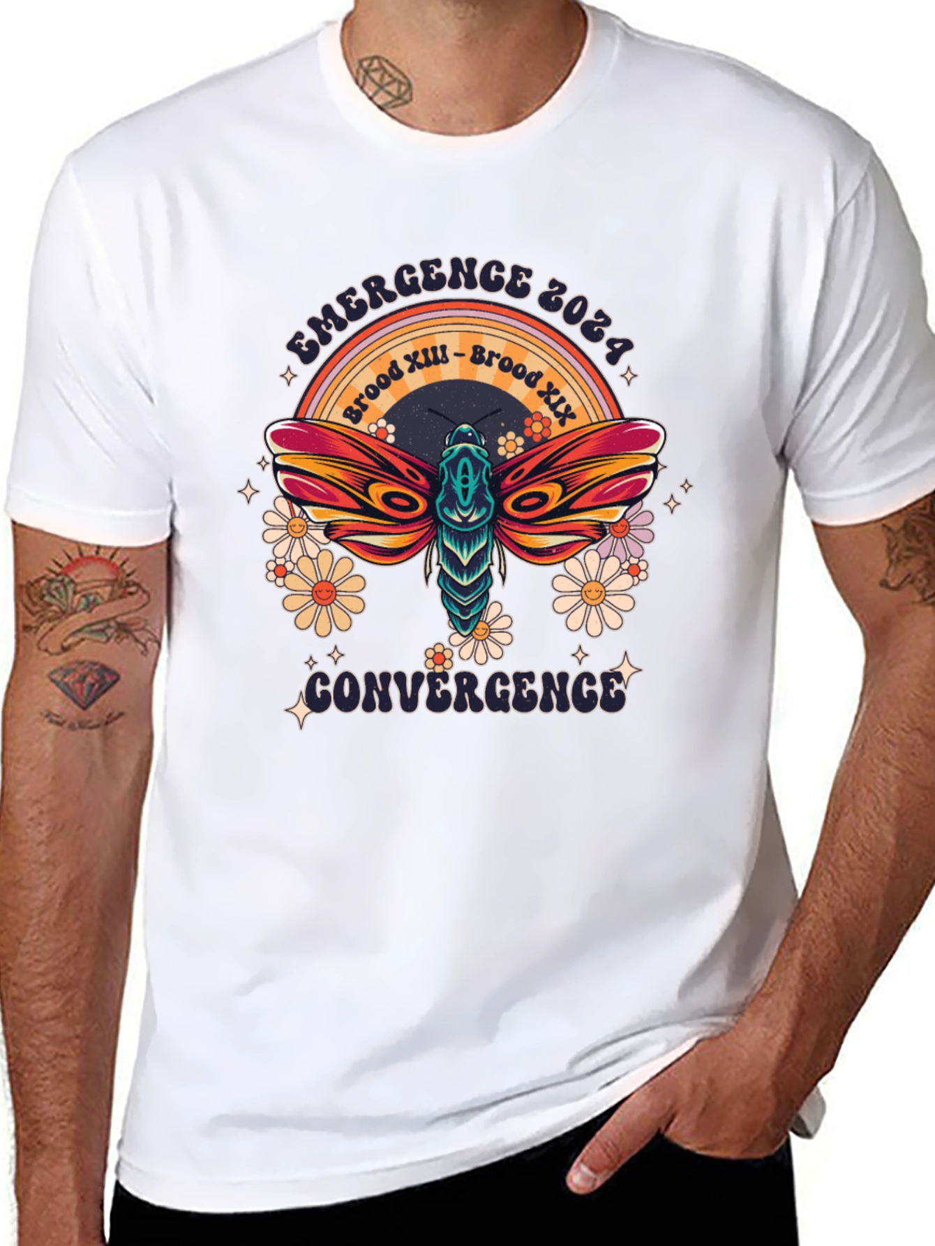 Emergence 2024 Cicada Brood Graphic Tee