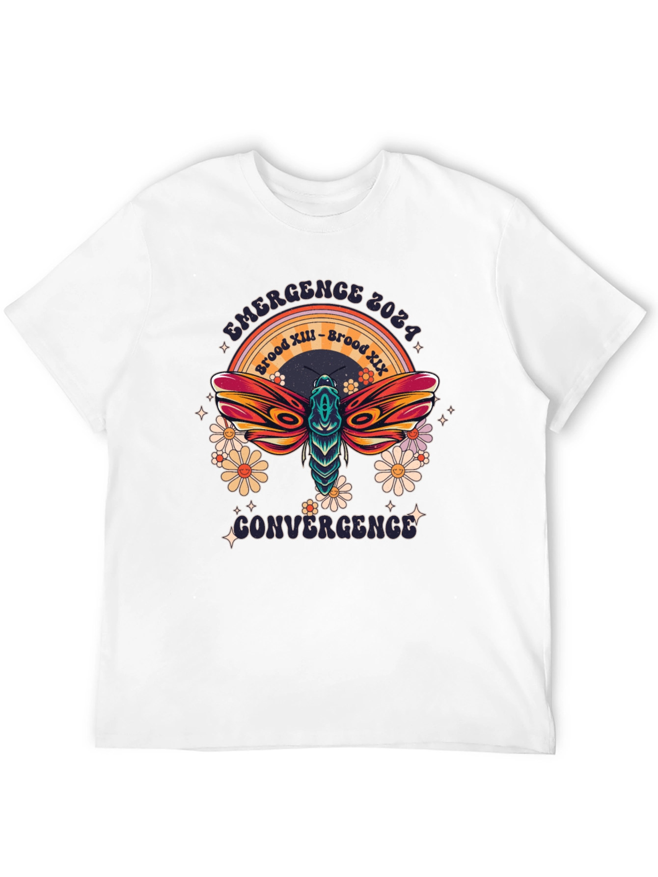 Emergence 2024 Cicada Brood Graphic Tee