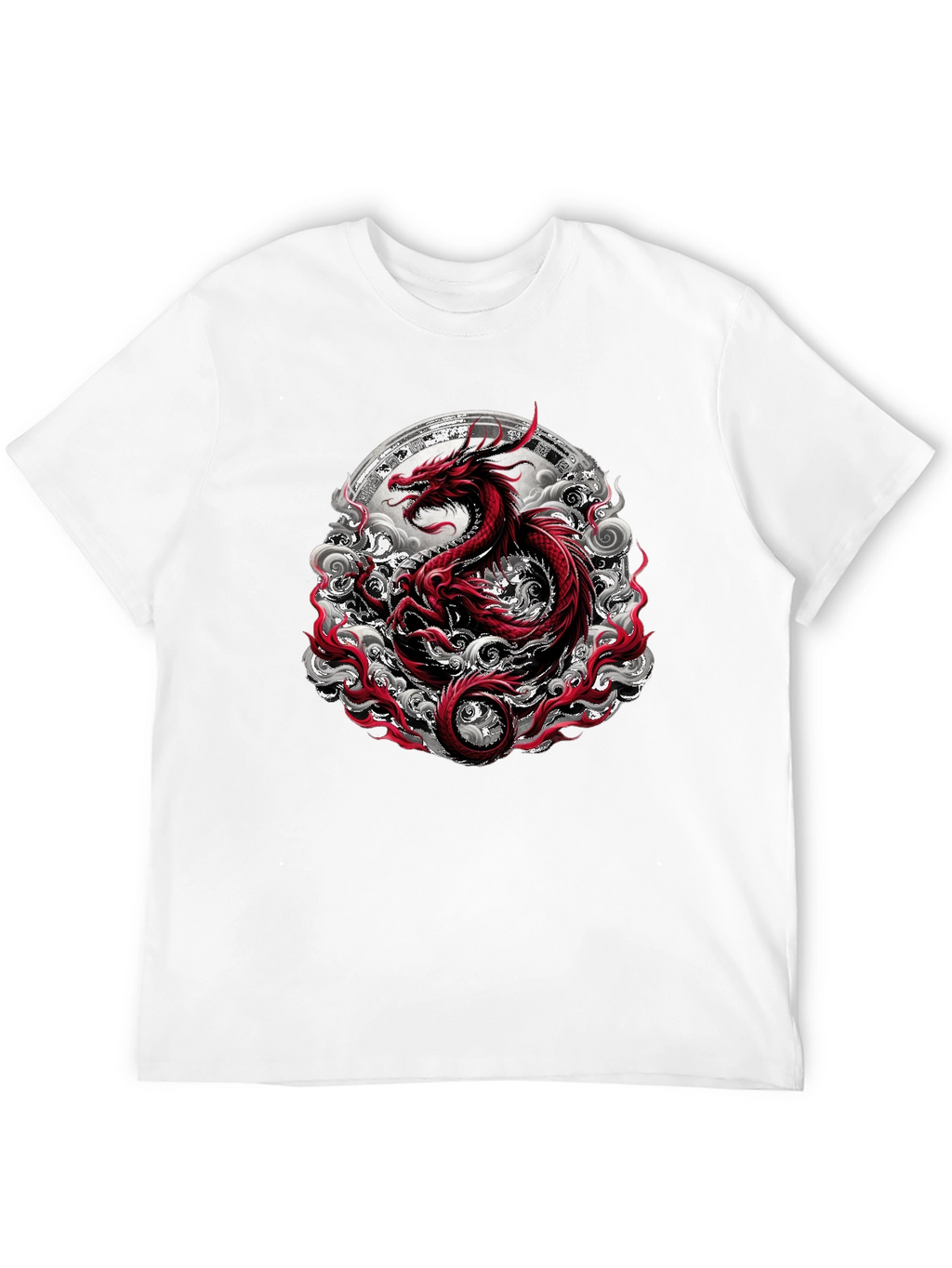 Red Dragon Graphic T-Shirt