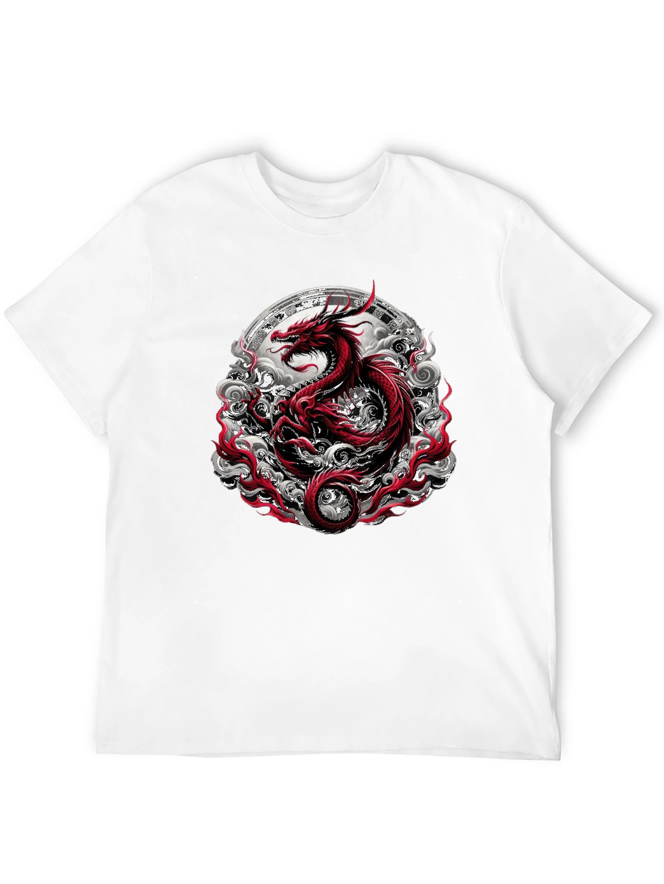 Red Dragon Graphic T-Shirt