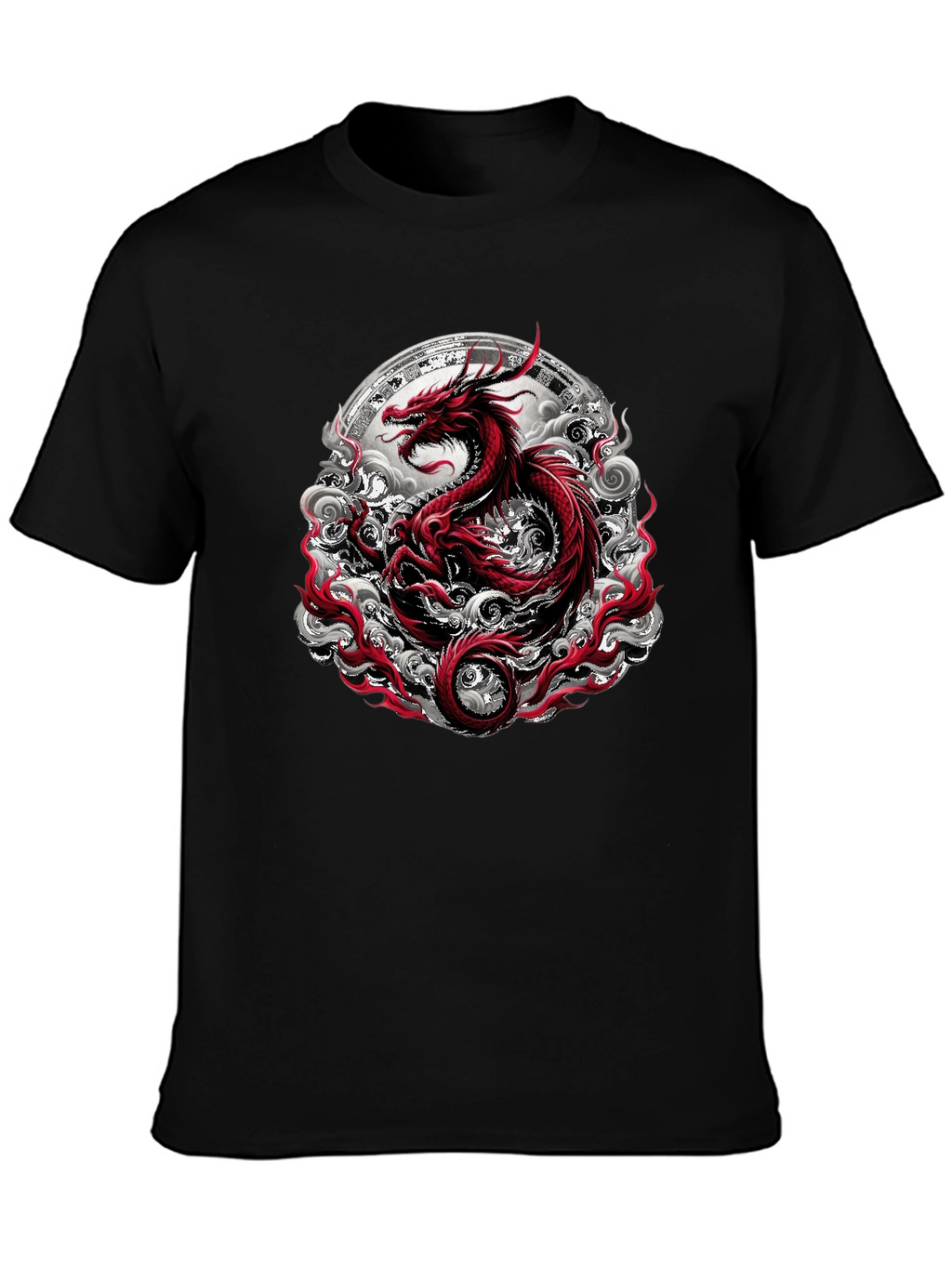 Red Dragon Graphic T-Shirt
