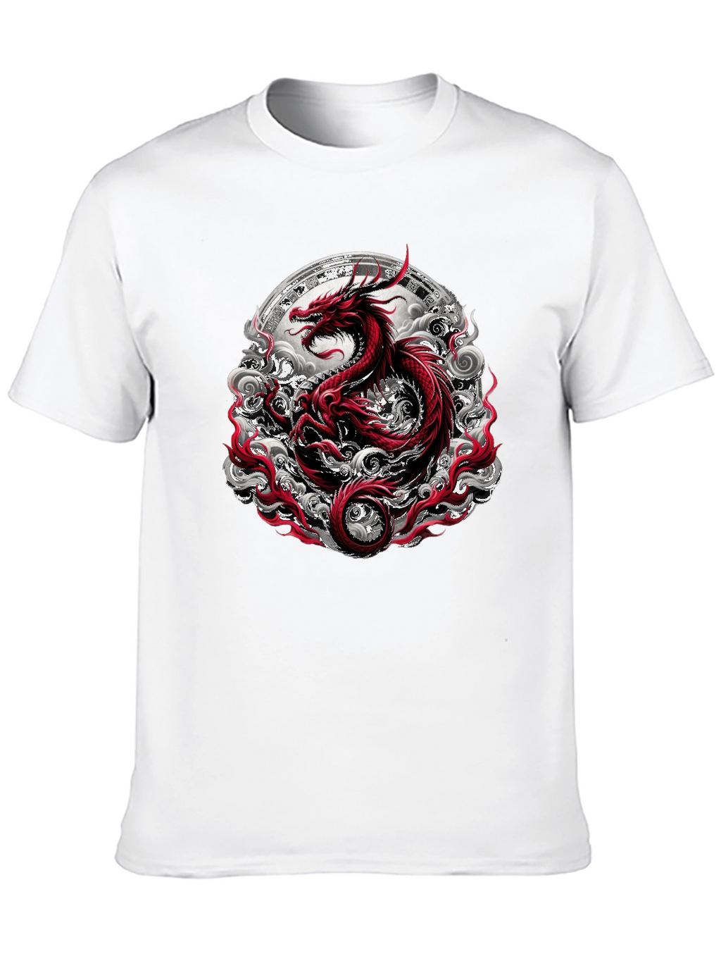 Red Dragon Graphic T-Shirt