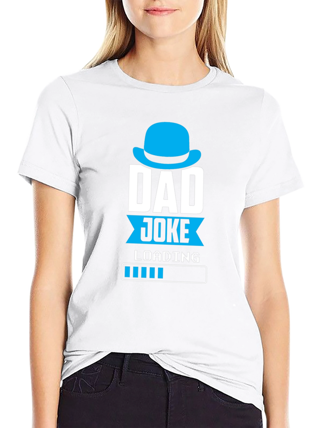 Dad Joke Loading T-Shirt Funny Fathers Day Gift