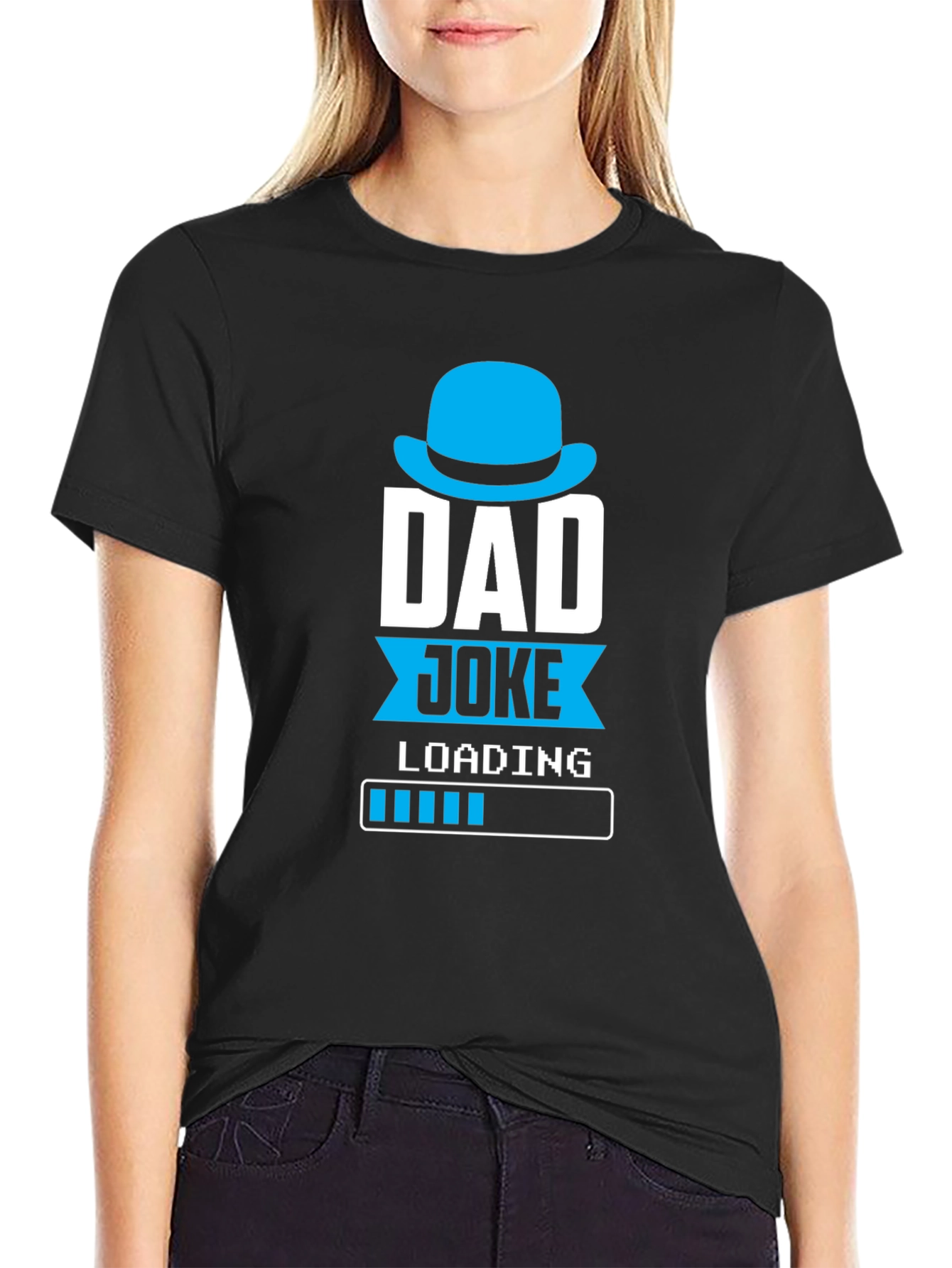 Dad Joke Loading T-Shirt Funny Fathers Day Gift