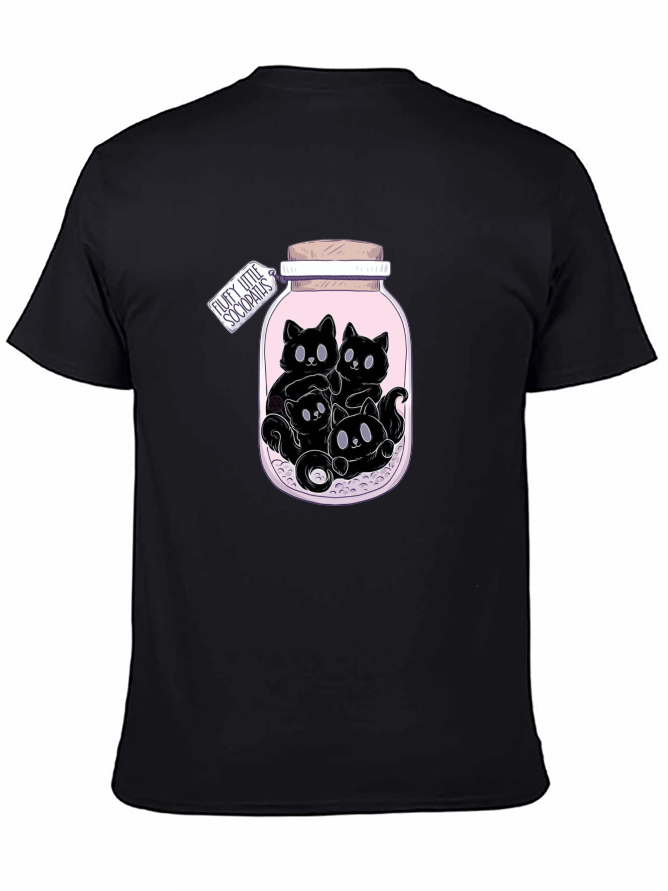 Jar of Kittens T-Shirt - Fluffy Sociopaths