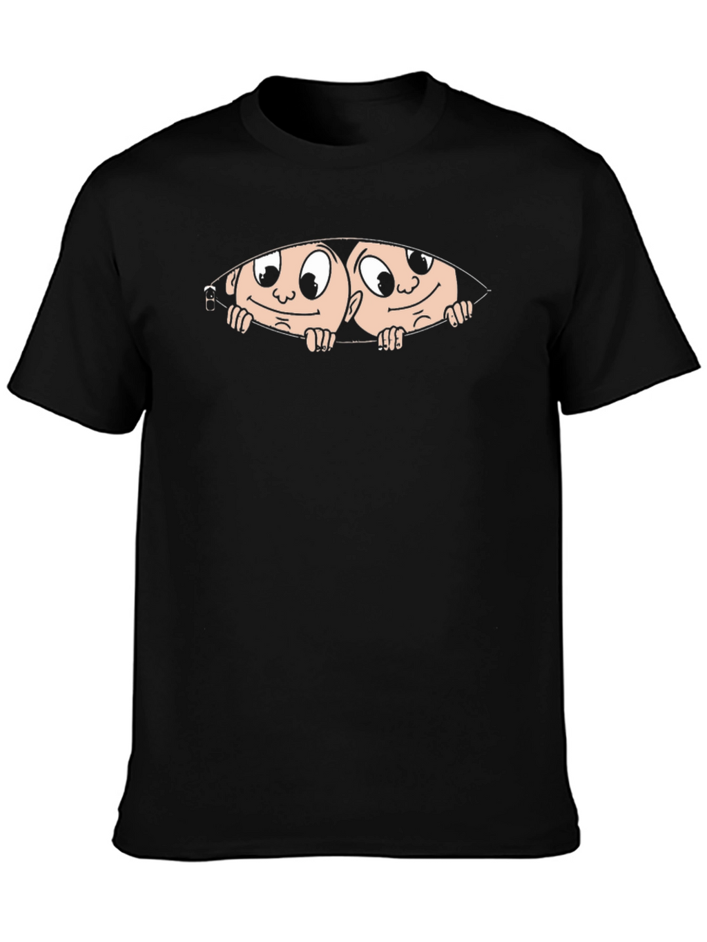 Peek-A-Boo Twins Graphic Tee