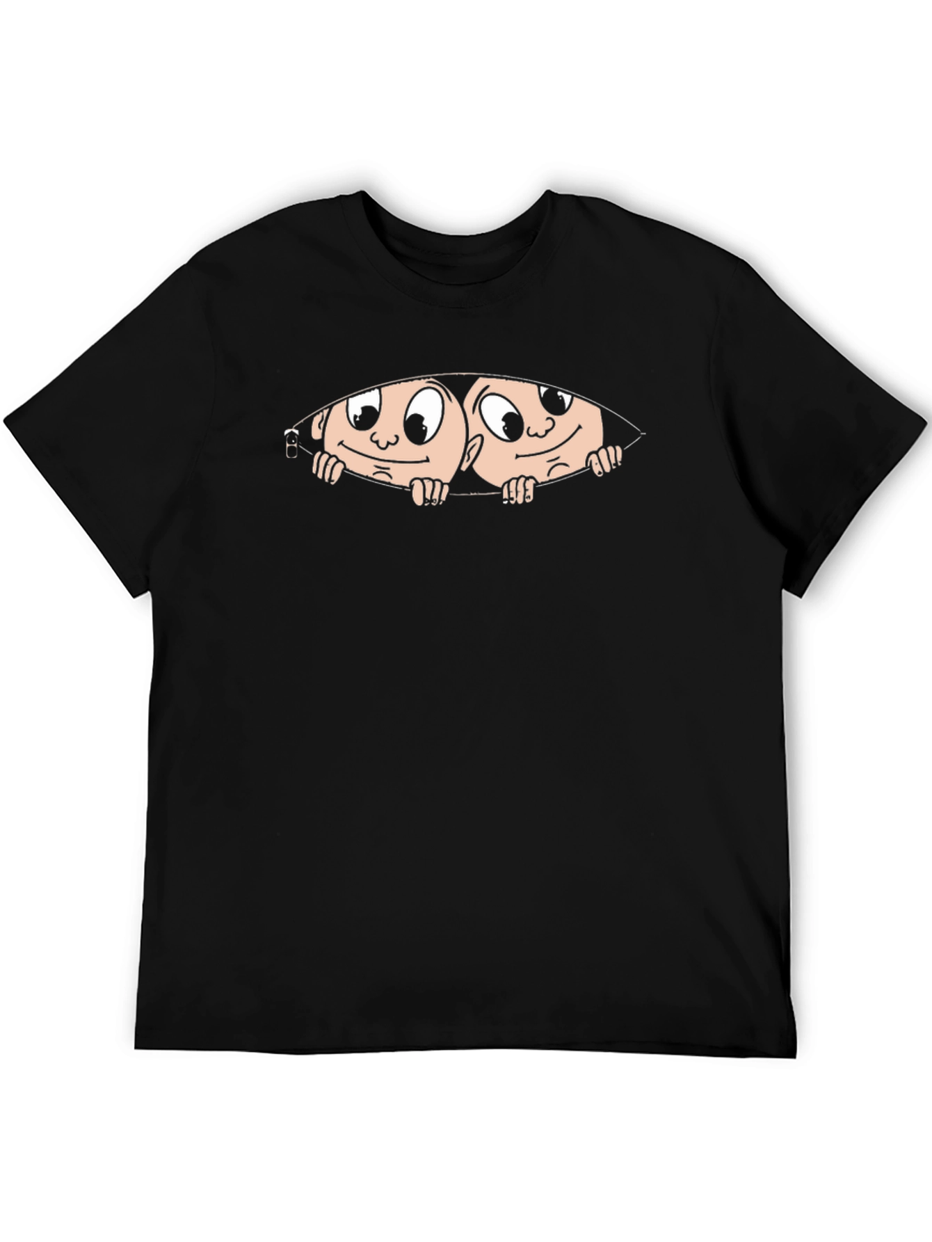 Peek-A-Boo Twins Graphic Tee