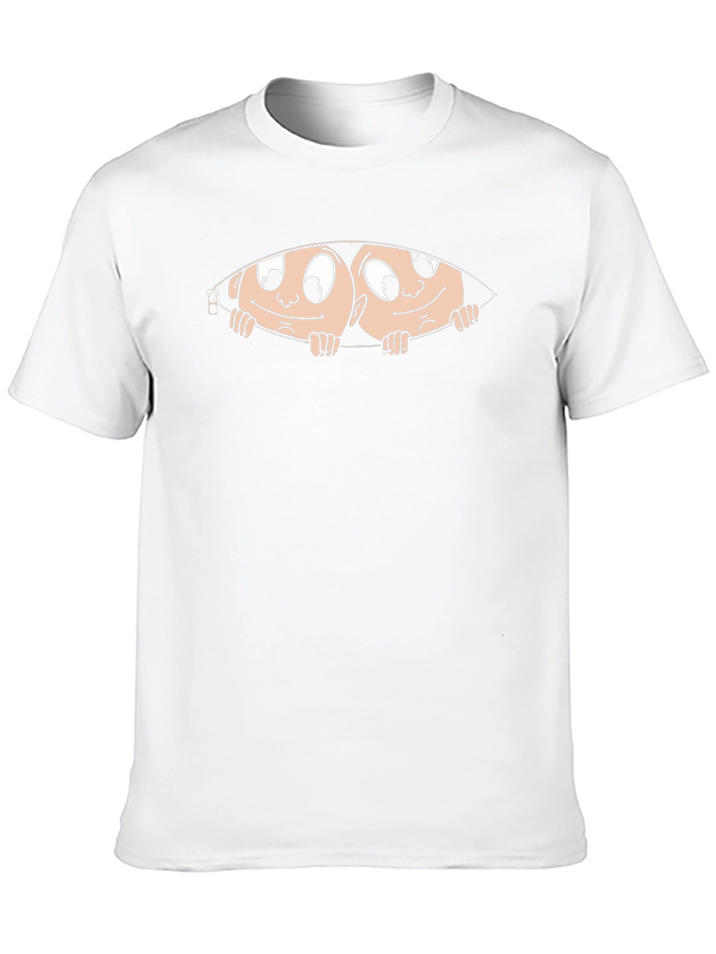 Peek-A-Boo Twins Graphic Tee