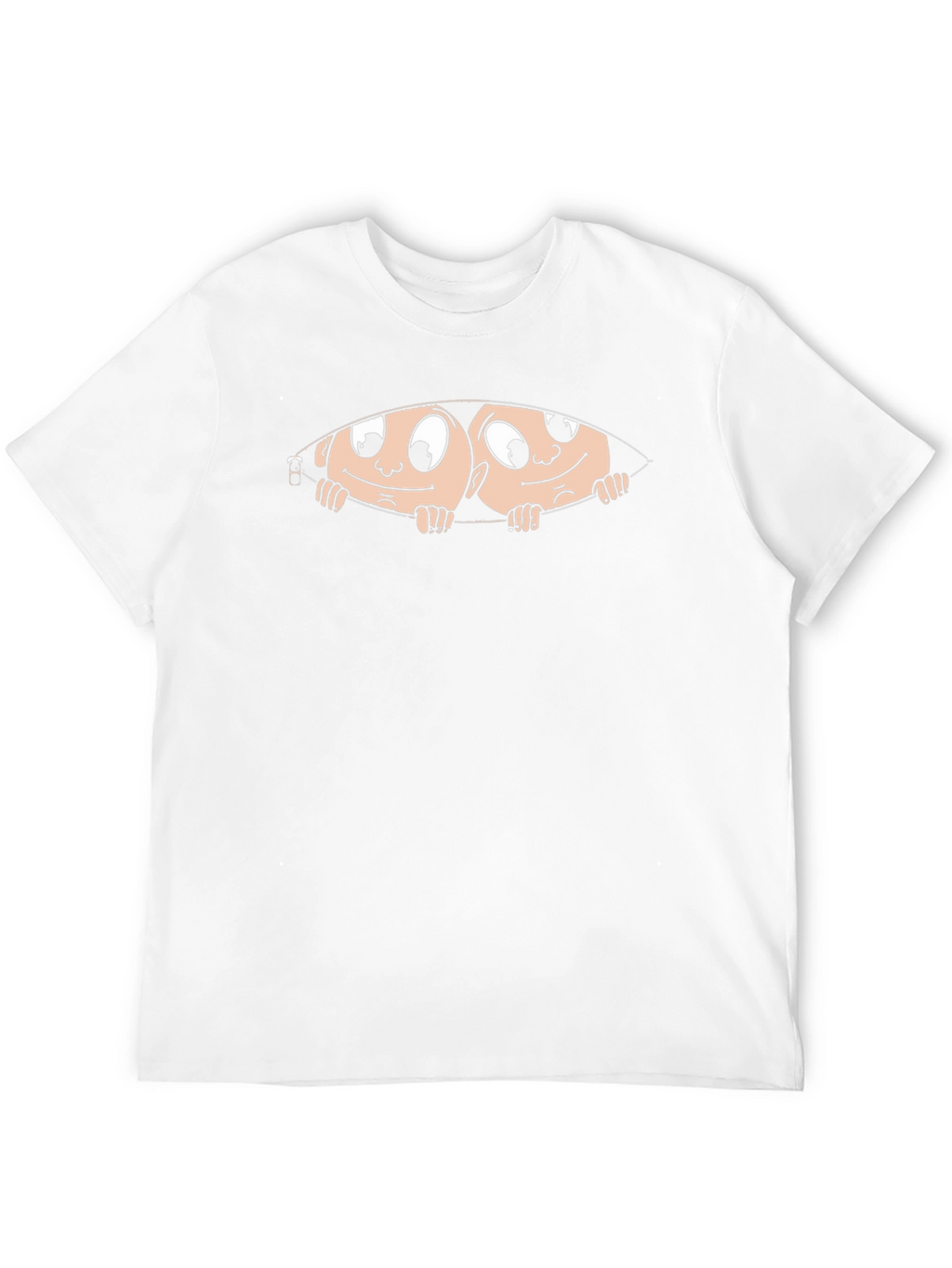 Peek-A-Boo Twins Graphic Tee