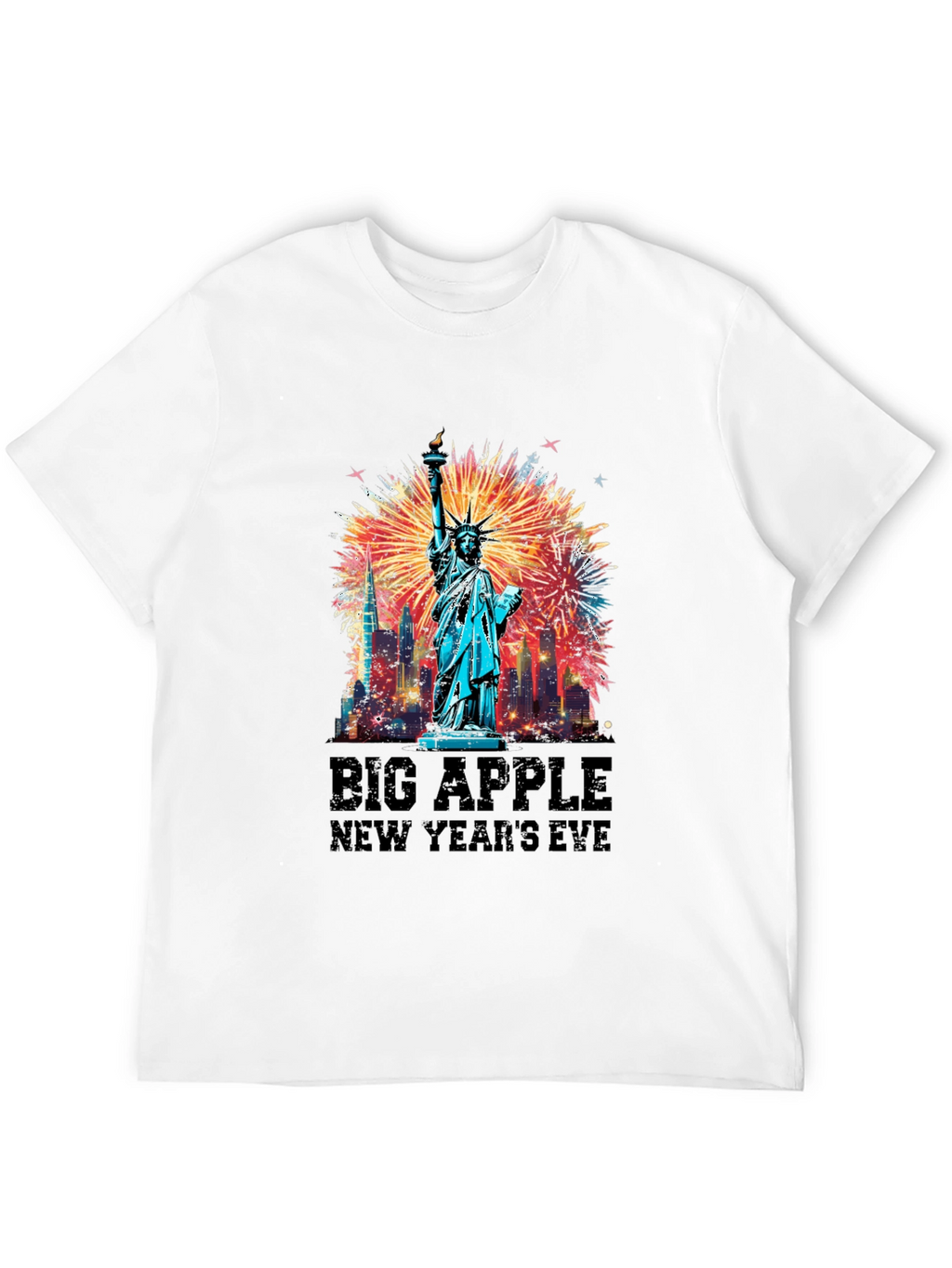 Big Apple New Years Eve Graphic Tee