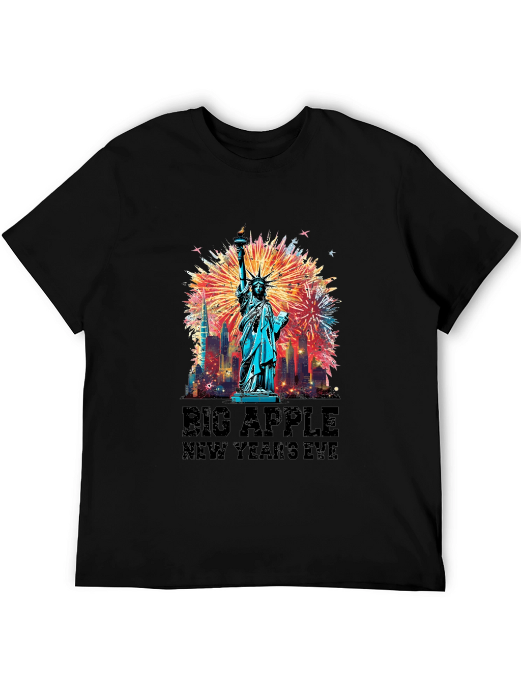 Big Apple New Years Eve Graphic Tee