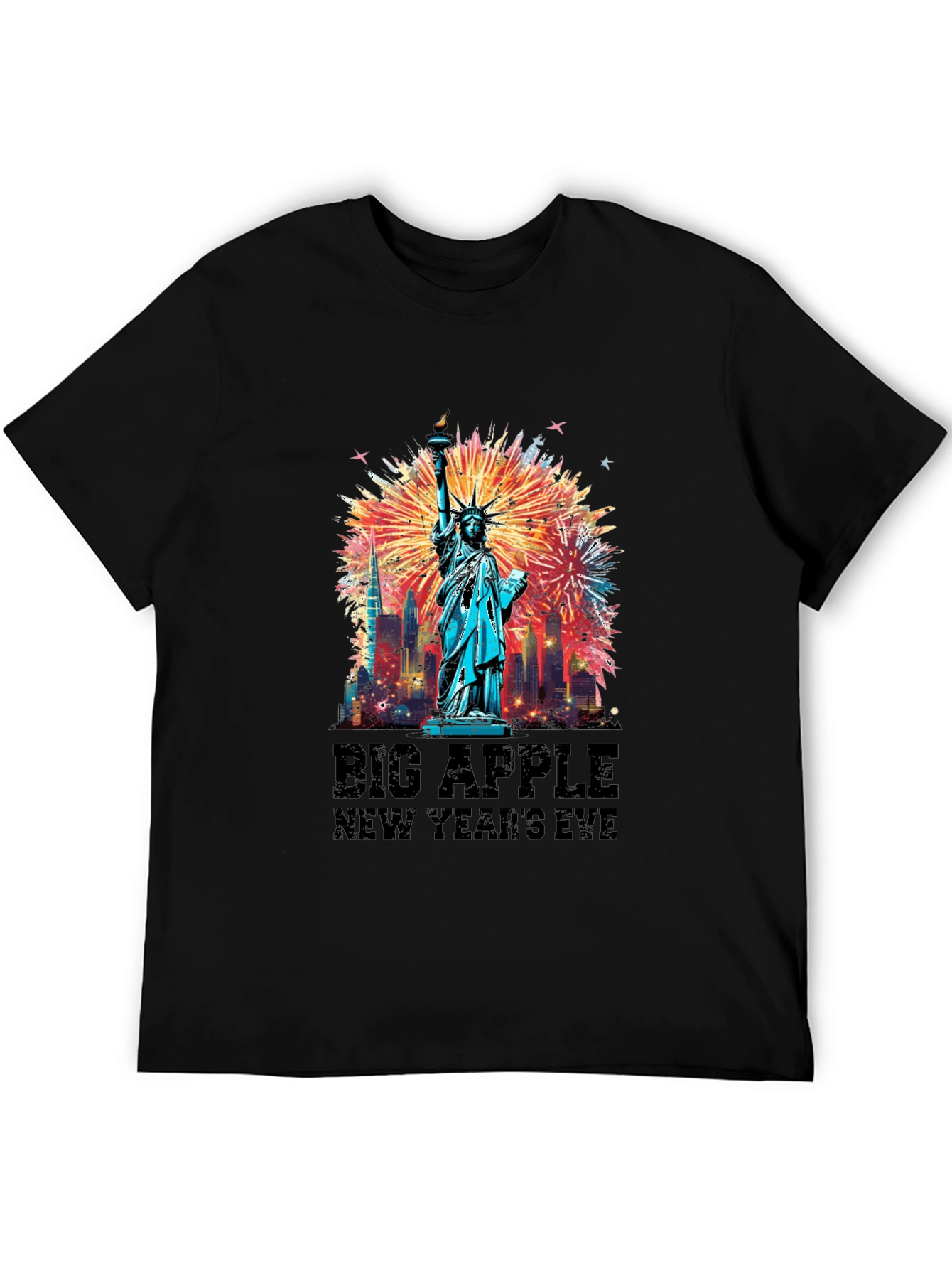 Big Apple New Years Eve Graphic Tee