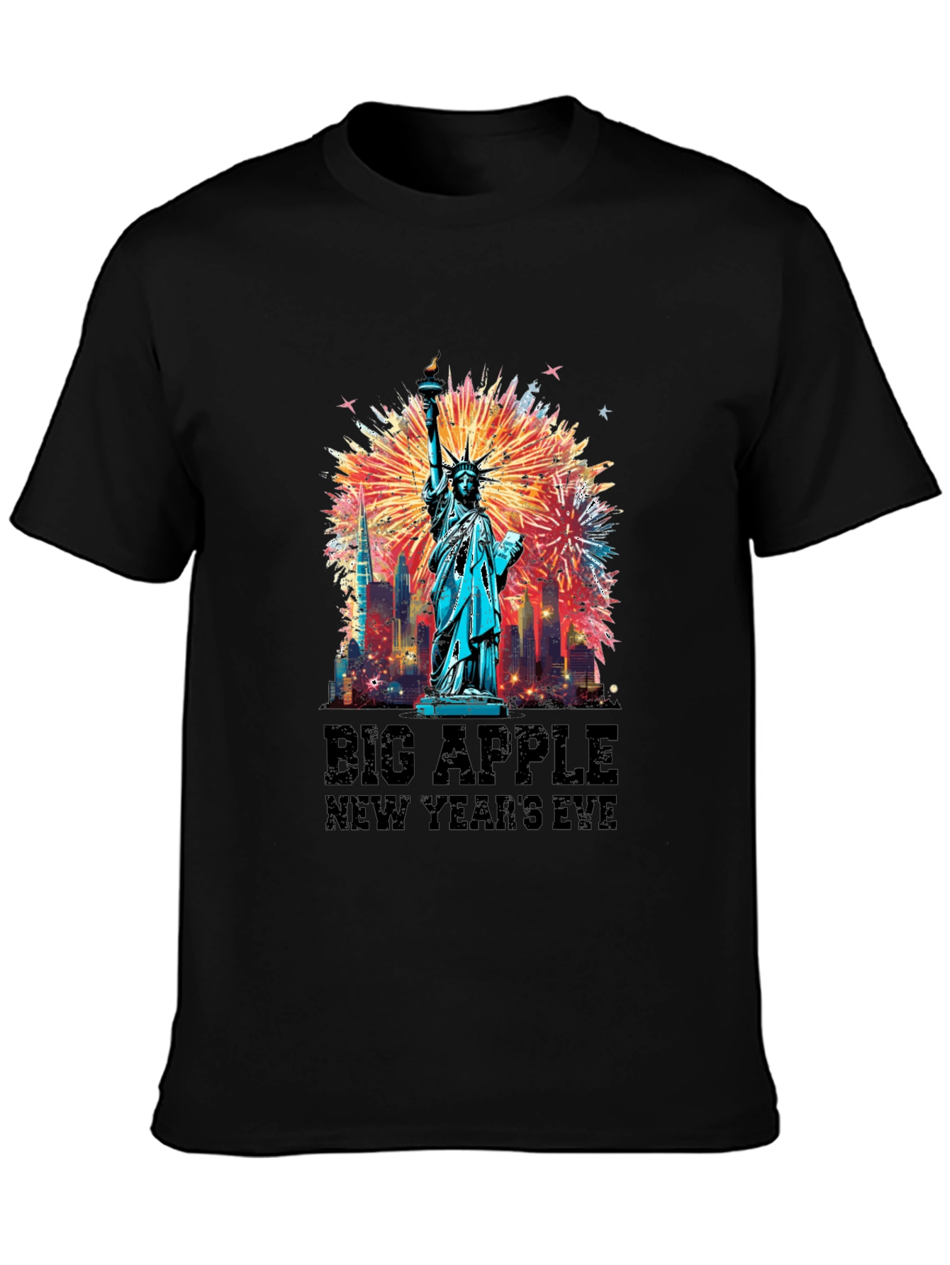 Big Apple New Years Eve Graphic Tee