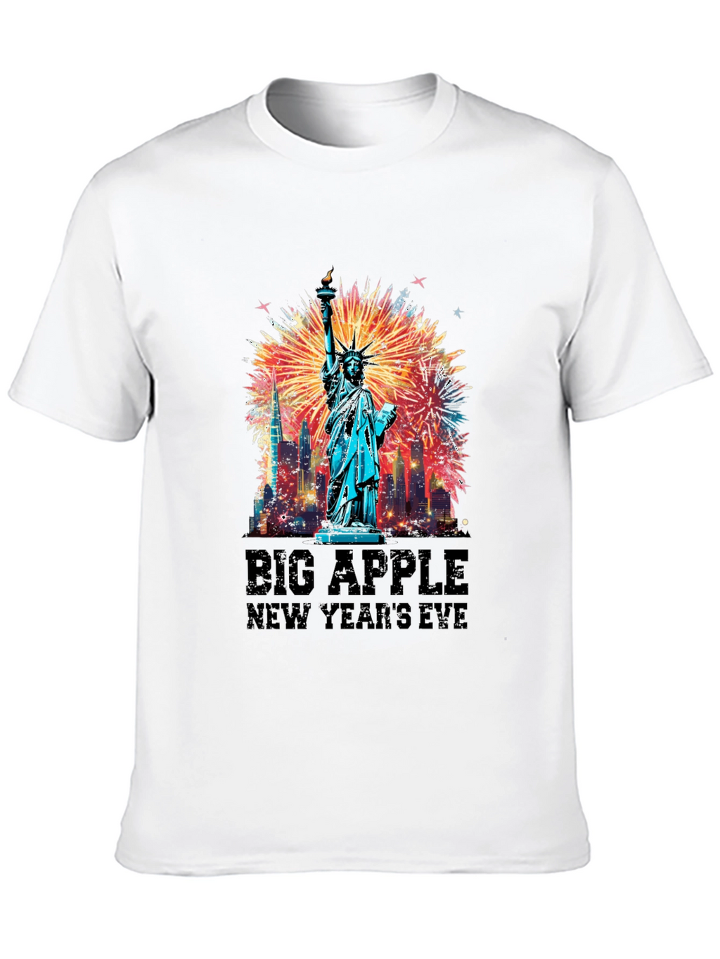 Big Apple New Years Eve Graphic Tee